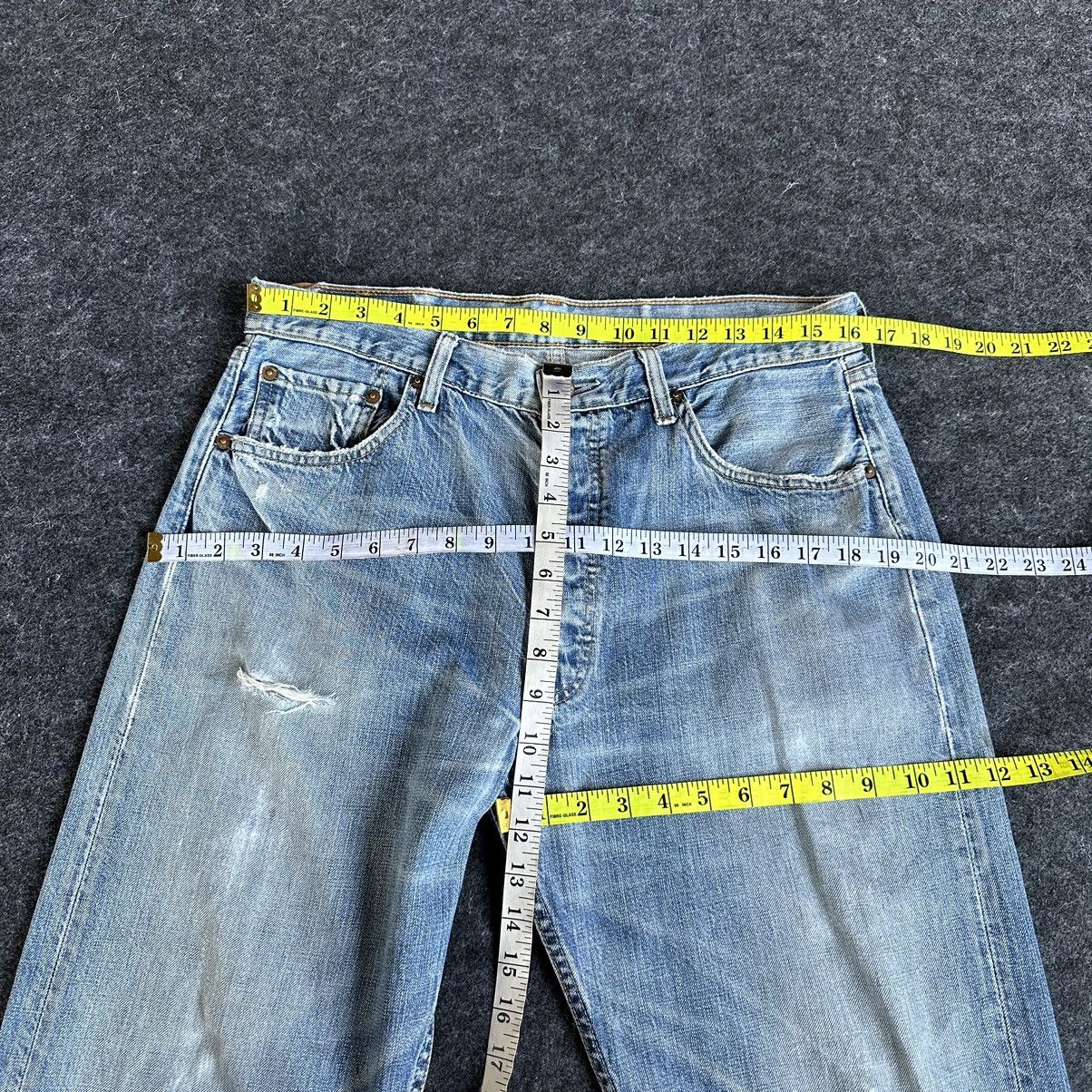 Levi's Levis 501 Distressed Blue Vintage Denim D577 Size US 32 / EU 48 - 9 Thumbnail