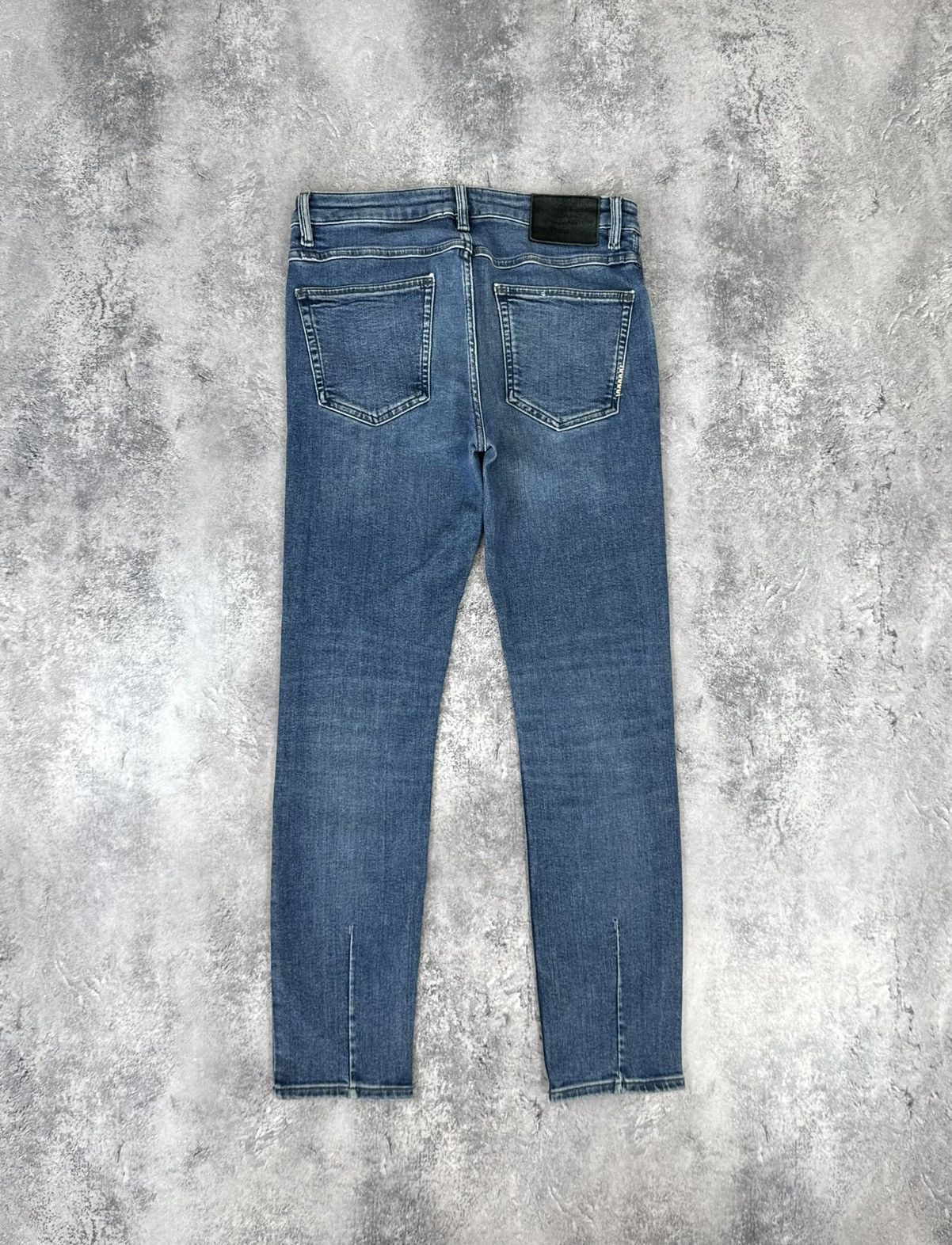NEUW Denim Vintage Neuw Iggy Skinny Avant Garde Designer Opium Jeans Size US 32 / EU 48 - 1 Thumbnail
