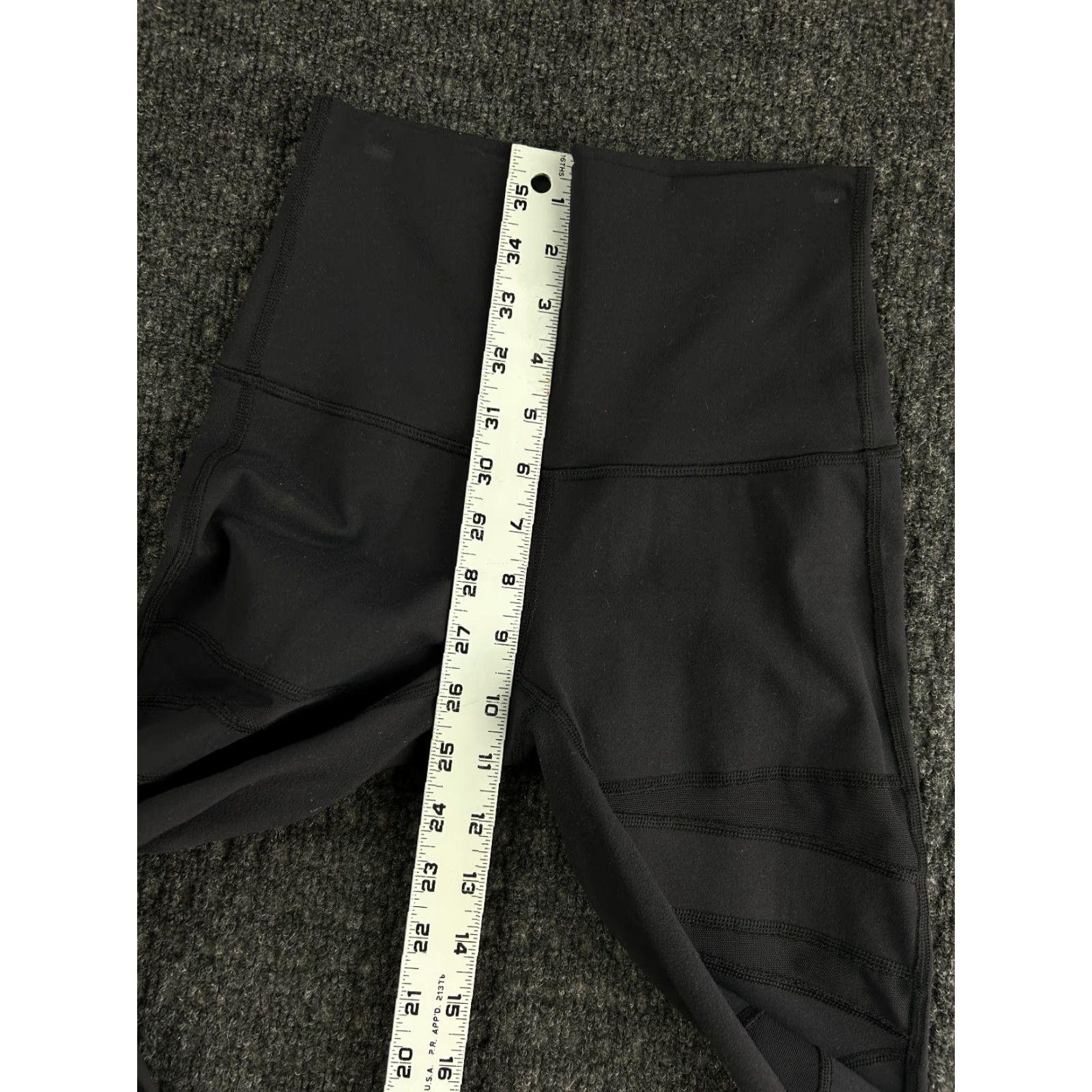 Lululemon Lululemon High Times Tight Yoga Pants Black Moto 30” Size 4 T30416 FAST SHIPPING Size 27" / US 4 / IT 40 - 6 Thumbnail