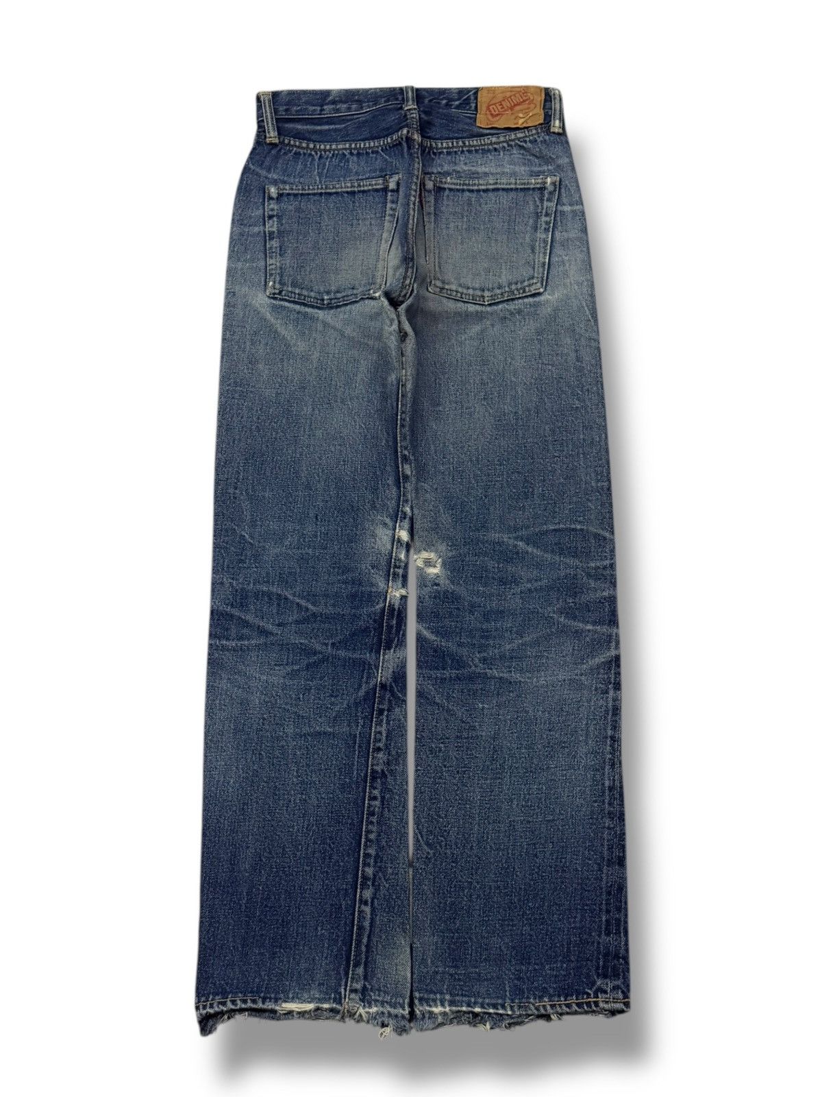Denime Vintage 90s Denime Lot 221 Japanese Selvedge Denim Jeans W27 Size US 27 - 3 Thumbnail