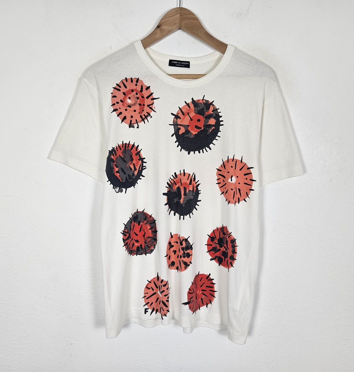 Comme des Garcons Homme Plus Comme des Garcons CDG Spike tee shirt Size US M / EU 48-50 / 2 - 2 Thumbnail