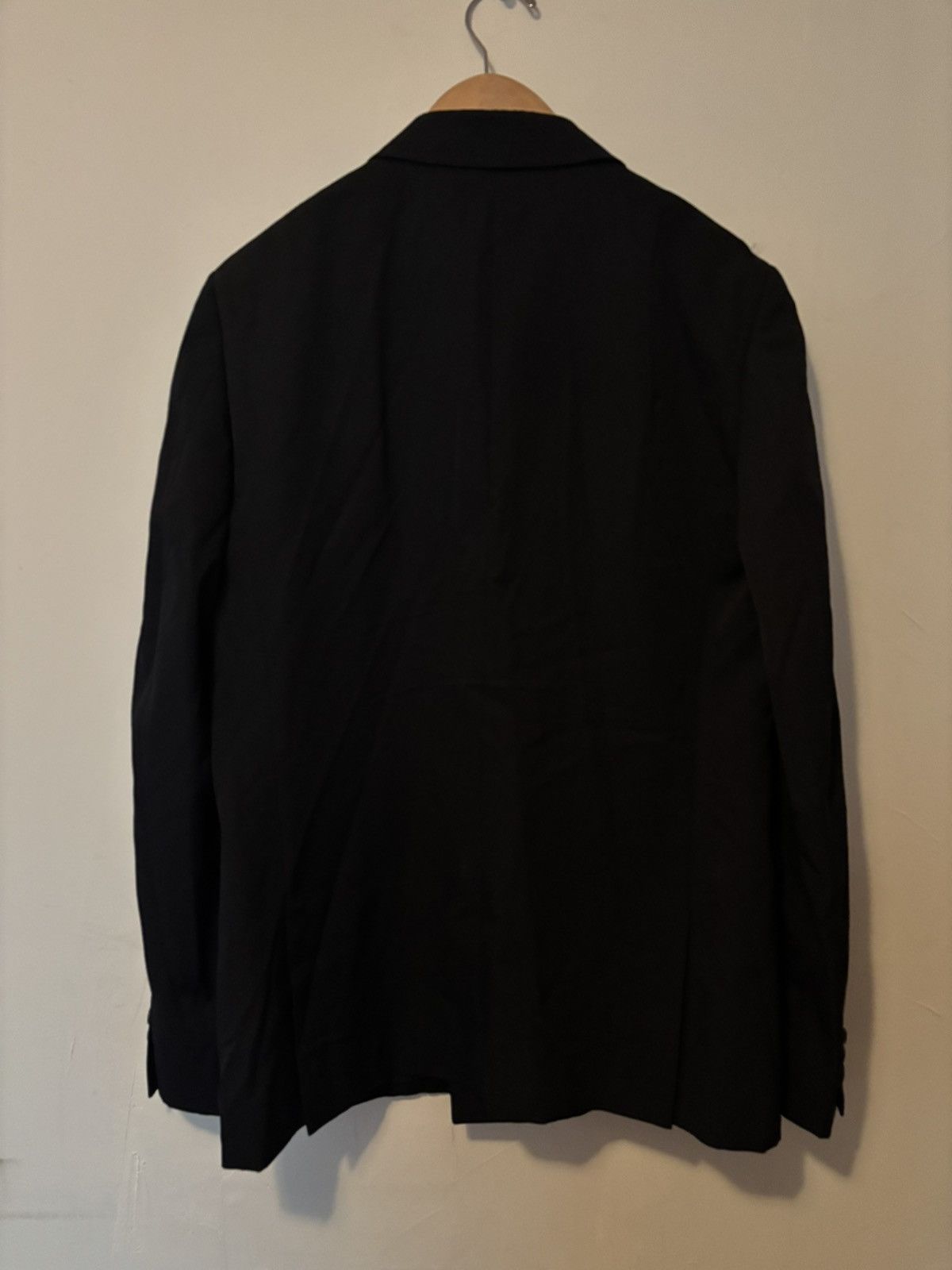 Comme des Garcons Homme Plus COMME DES GARCONS HOMME PLUS NAVY DOUBLE BREASTED BLAZER Size 42L - 2 Thumbnail