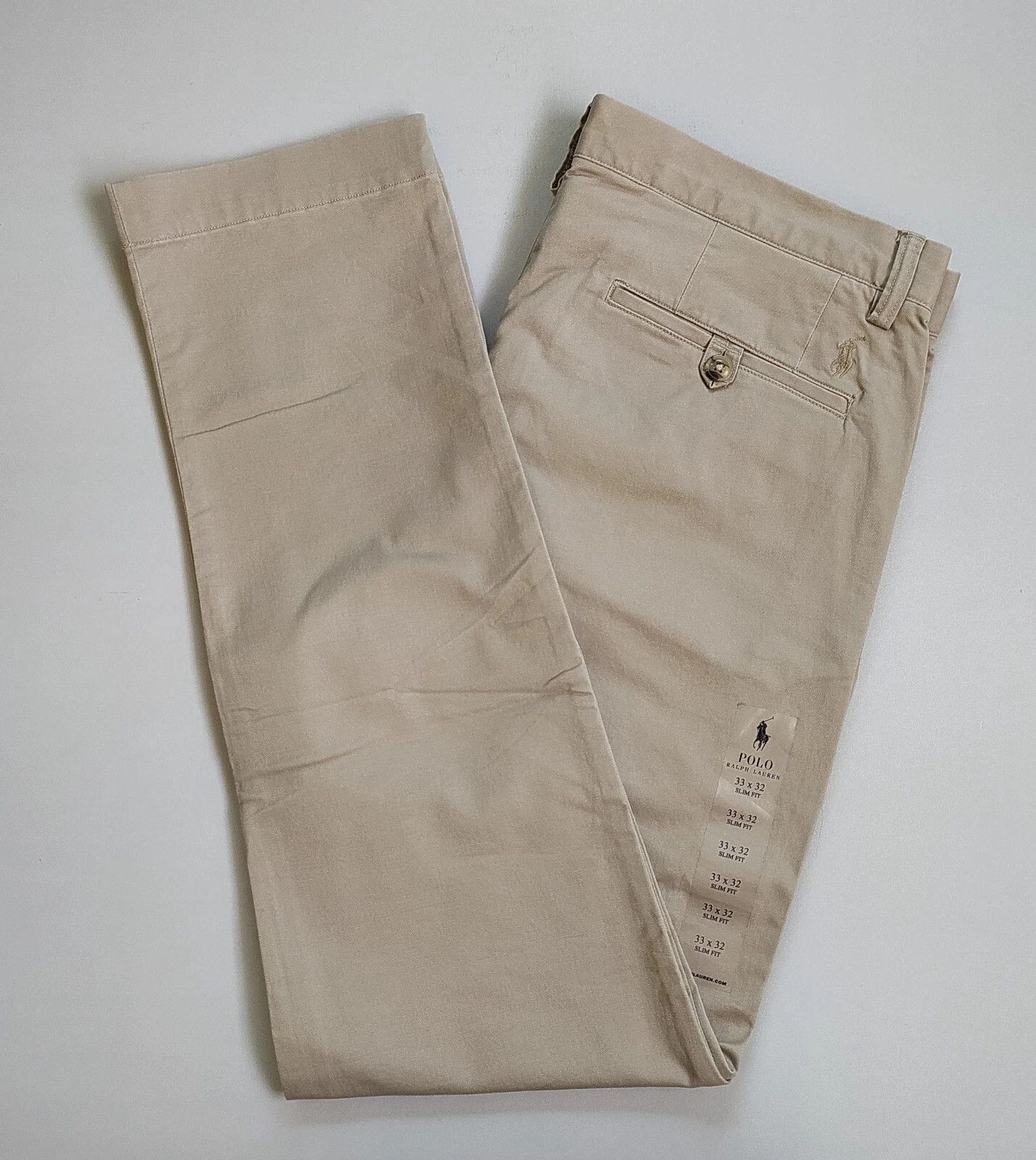 Polo Ralph Lauren Polo Ralph Lauren Slim Stretch Fit Chino Trouser FTP 0065 Size US 33 - 12 Thumbnail