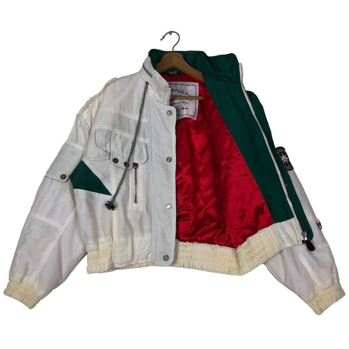 Japanese Brand 🔥Vintage Bomber Jacket Ski Wear Ellesse By Goldwin Japan Size US M / EU 48-50 / 2 - 12 Thumbnail