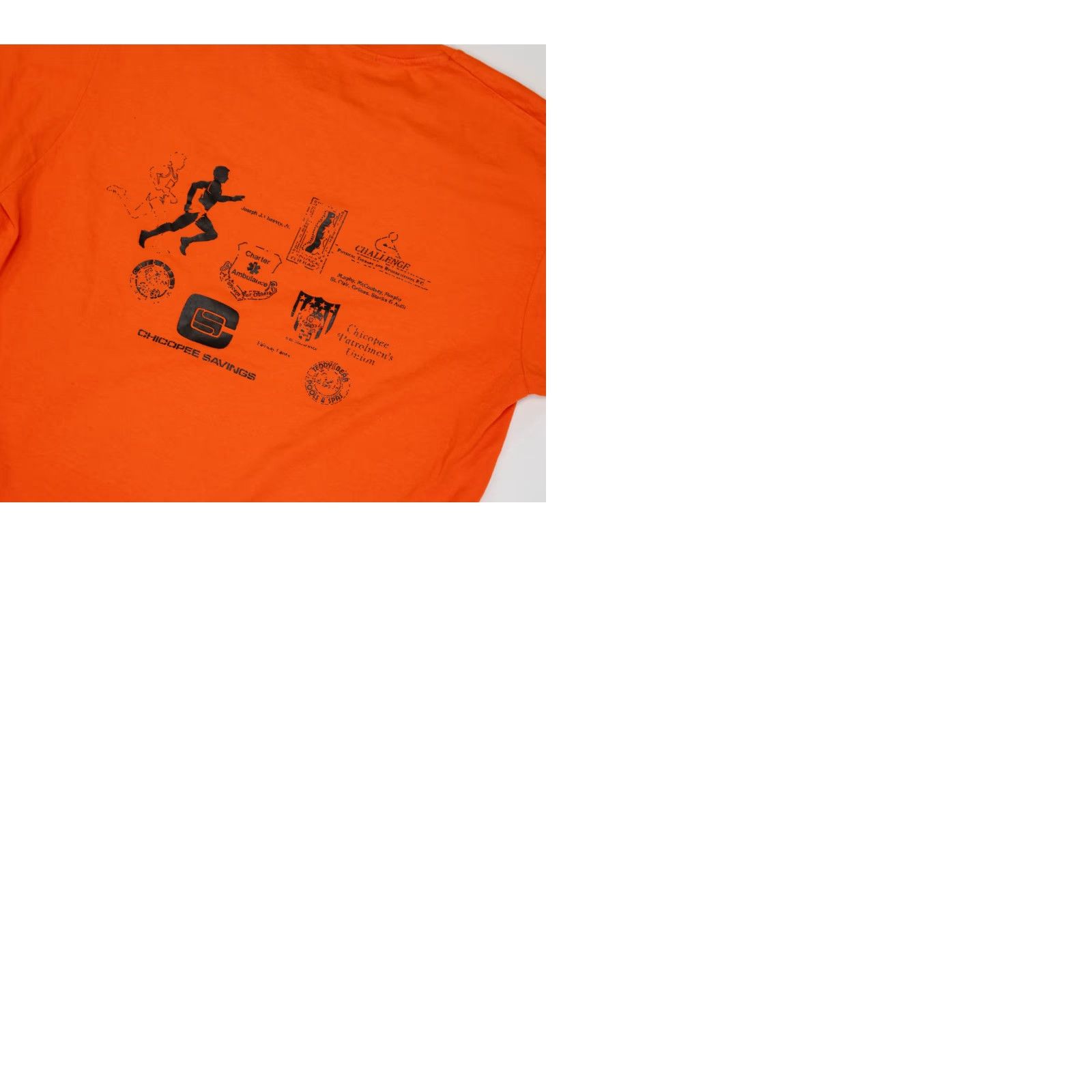 Vintage VINTAGE Screen Stars T-Shirt Boy s and Girls Club Size L 90s Orange Crew Neck Short Sleeve Size US L / EU 52-54 / 3 - 10 Thumbnail