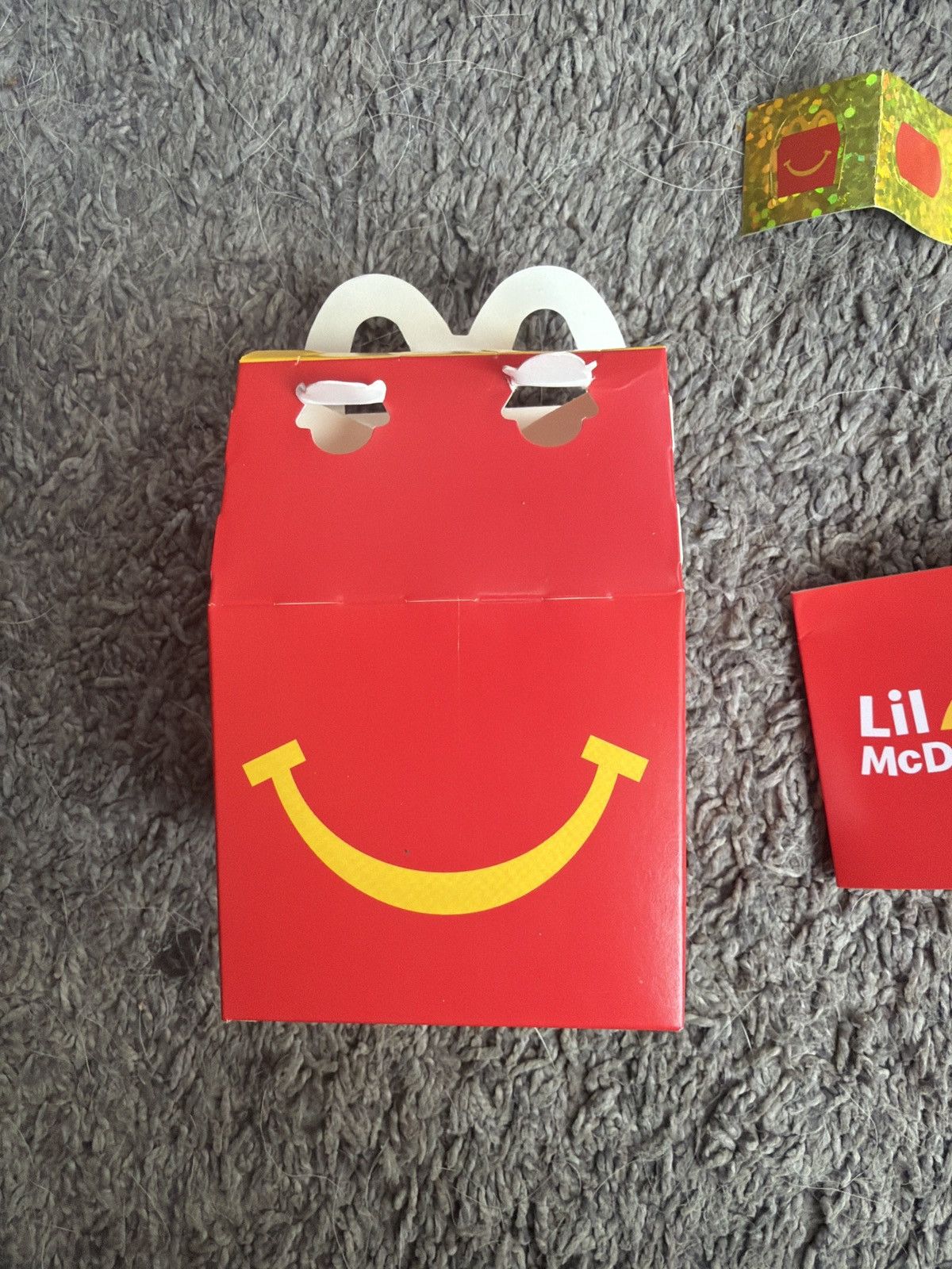 Hypebeast 2025 Lil McDonald’s Gold Happy Meal Box Miniature Size ONE SIZE - 13 Thumbnail