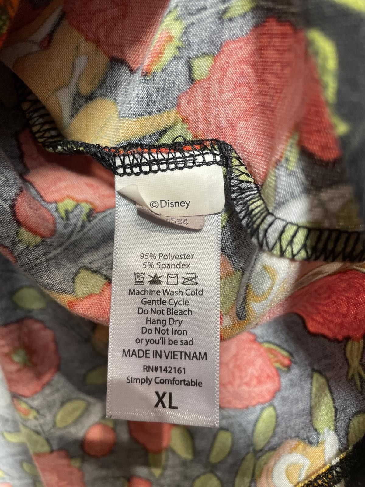Disney LuLaRoe Disney Bambi Blouse Top Women's XL Tunic Deer EUC Size XL / US 12-14 / IT 48-50 - 3 Thumbnail
