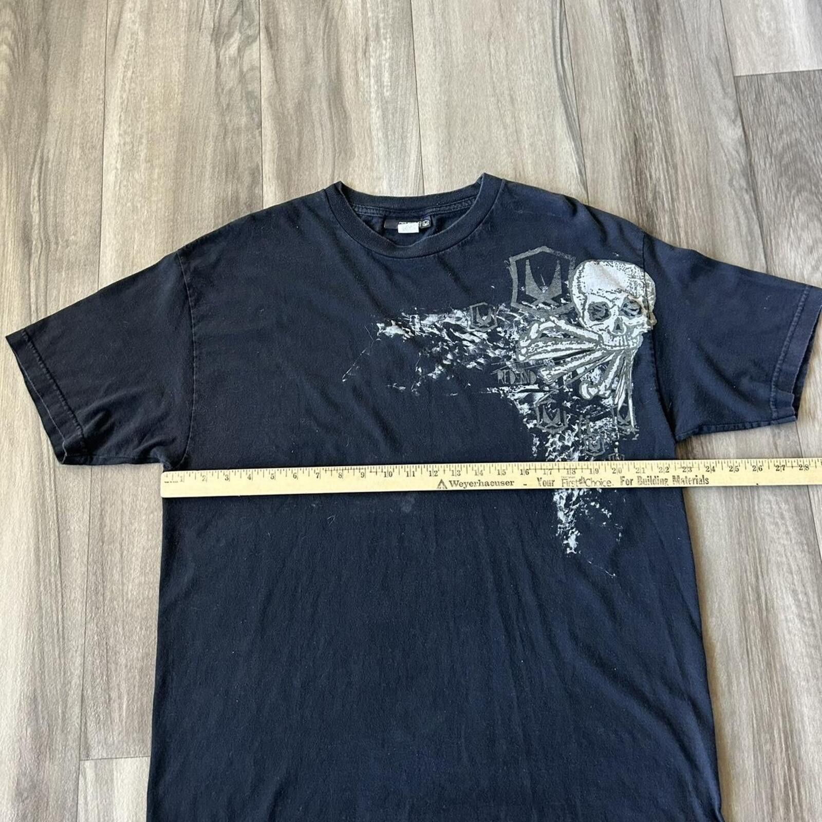 Other Vintage Y2k Black Redsand Surf Skate skull graphic tee XL Size US XL / EU 56 / 4 - 6 Thumbnail