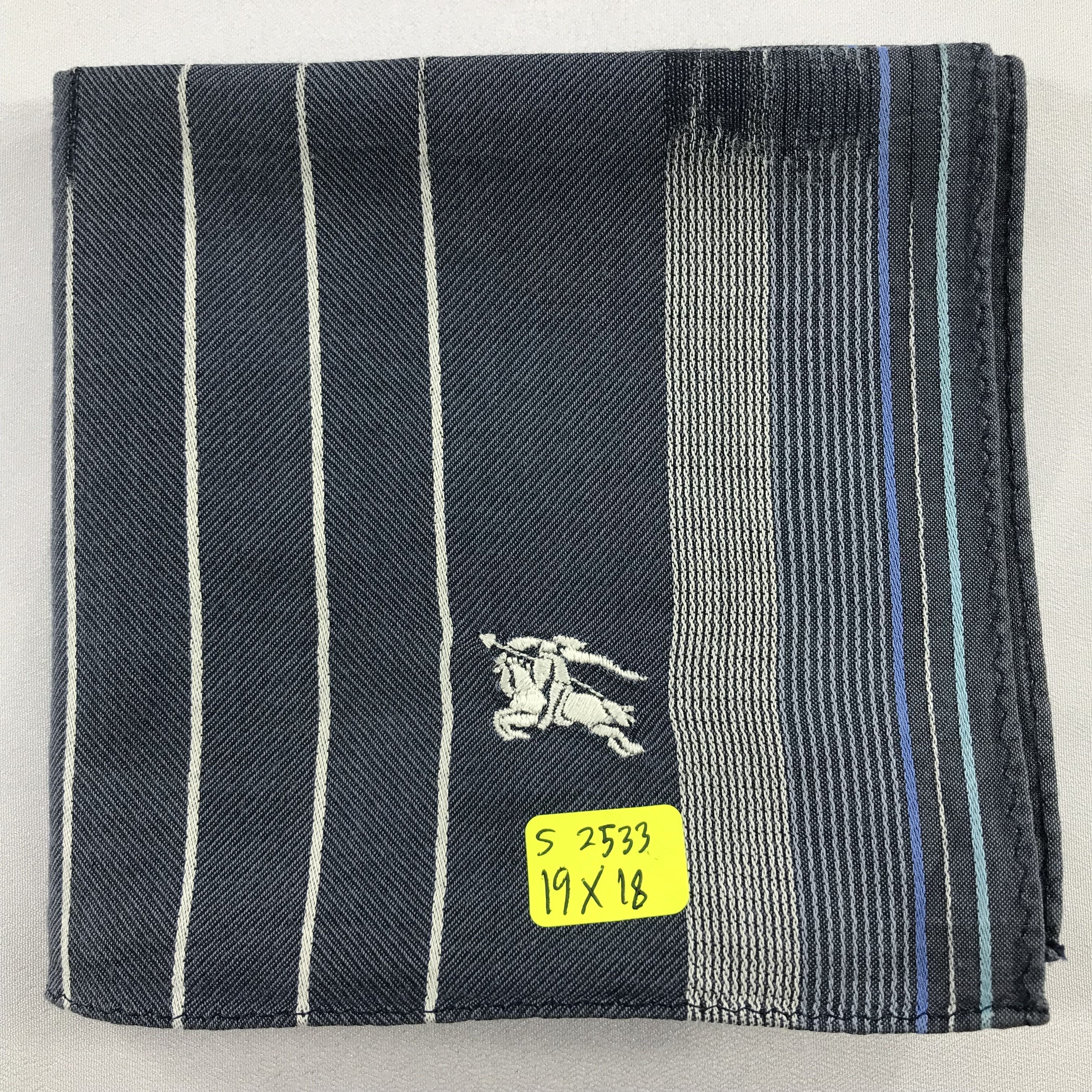 Burberry × Vintage Burberry Bandana / Handkerchief / Neckerchief - S2533 Size ONE SIZE - 5 Thumbnail