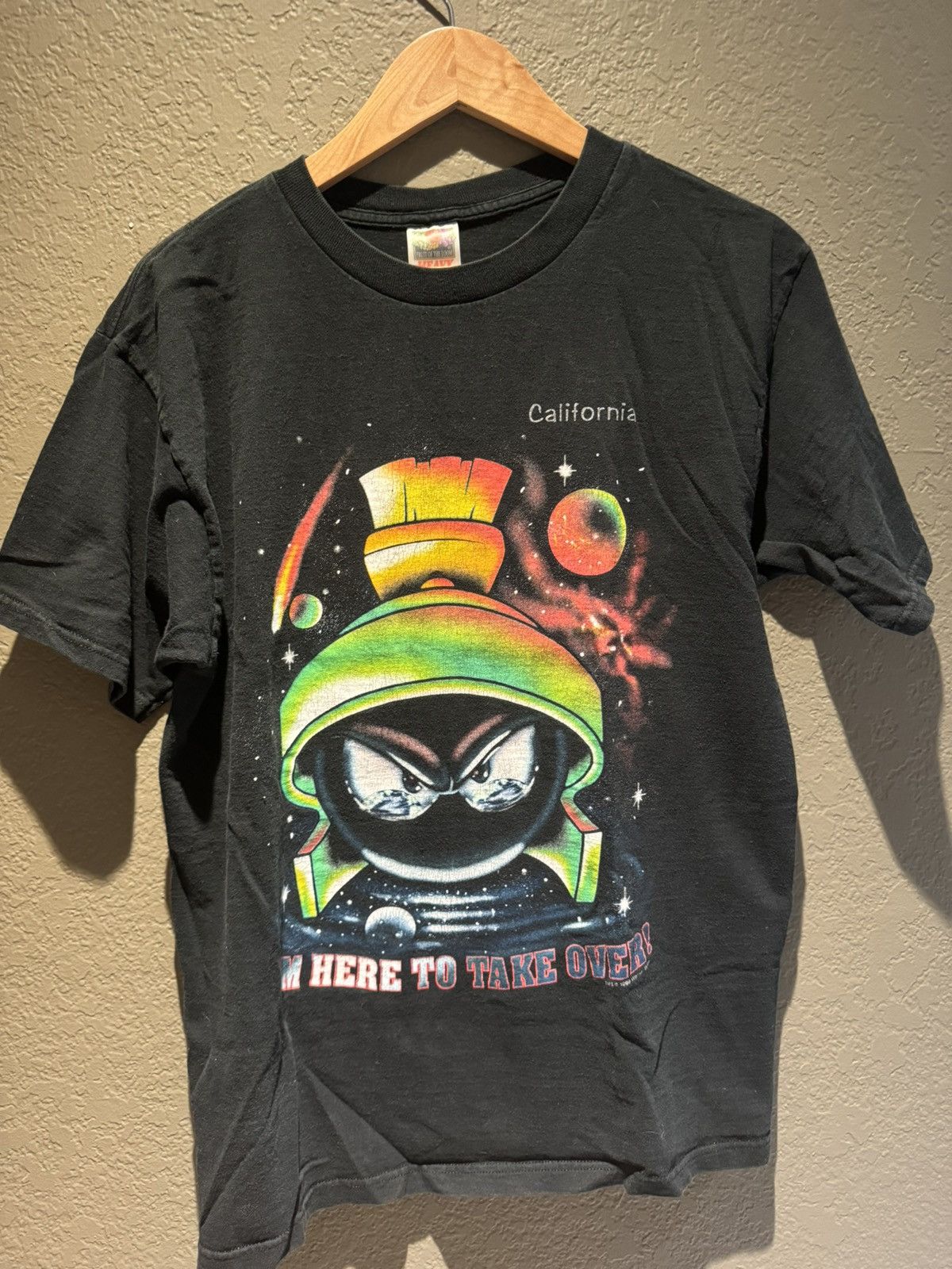 Vintage Marvin The Martian Vintage “Here to Takeover” Tshirt Large Size US L / EU 52-54 / 3 - 1 Thumbnail