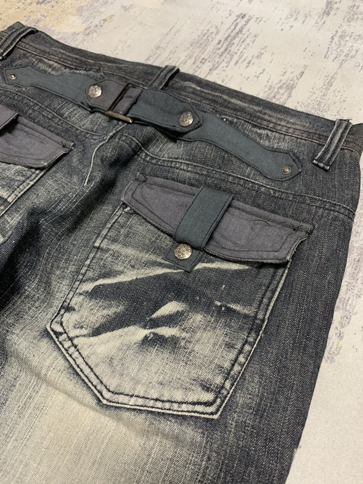 If Six Was Nine Japanese Topism Ifsixwasnine Flare Jeans 32x33 Size US 32 / EU 48 - 14 Thumbnail
