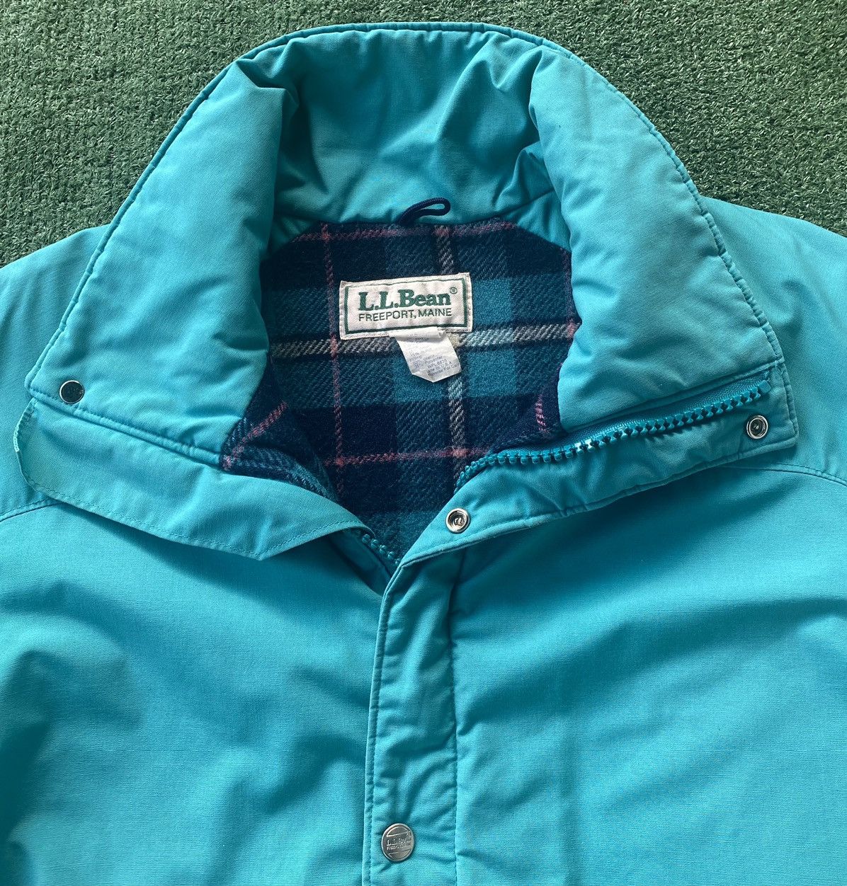 L.L. Bean Vintage 80’s LL Bean Wool Blend Flannel Lined Parka Jacket Size L / US 10 / IT 46 - 4 Thumbnail