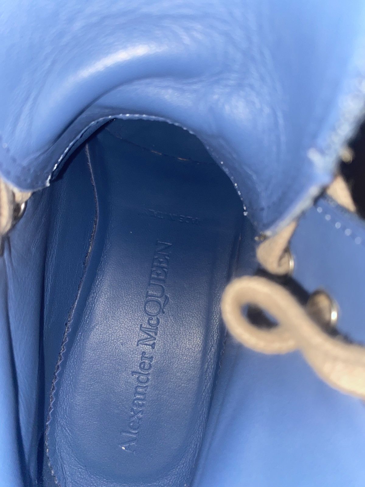 Alexander McQueen × Designer Alexander McQueen Tread Slick Lace-Up Sneaker Boots Size US 5 / IT 35 - 8 Thumbnail