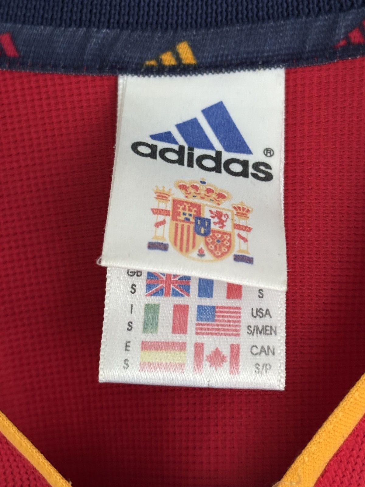 Adidas Vintage Adidas Spain Shirt 1999 Small Size US S / EU 44-46 / 1 - 2 Thumbnail