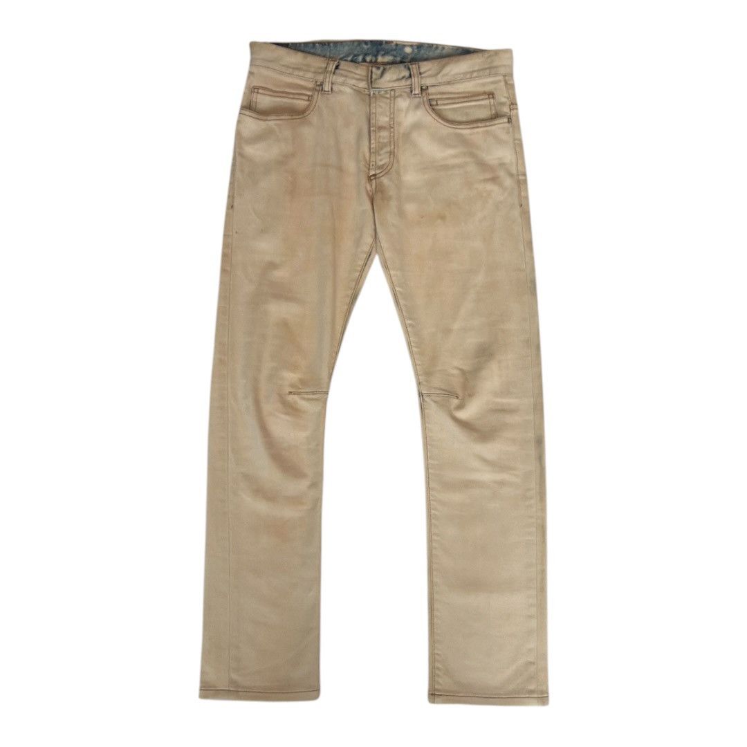 Balmain Balmain Spring 2012 Bleach Dye Distressed Darted Slim Denim Size US 30 / EU 46 - 2 Thumbnail