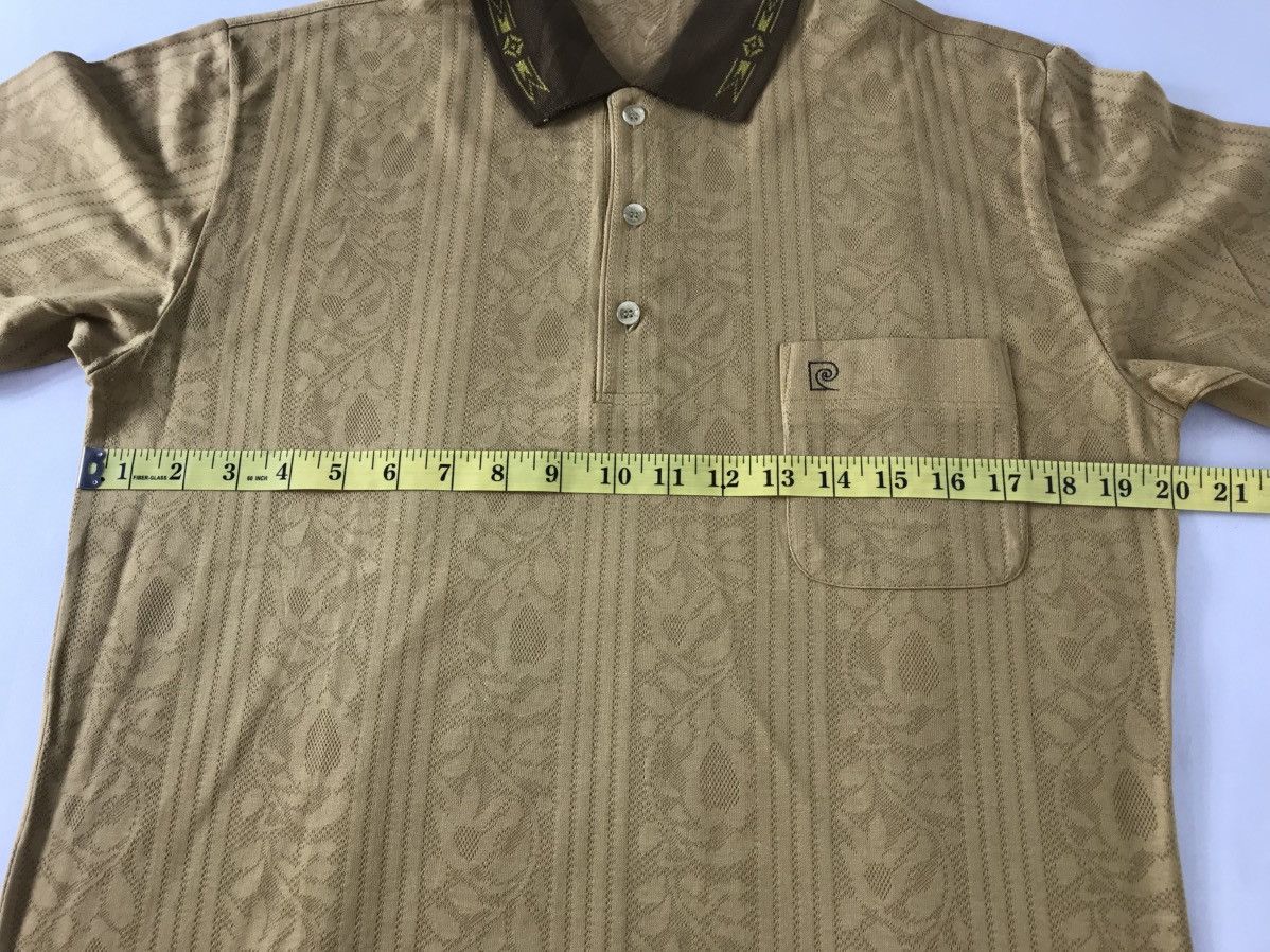 Pierre Cardin 90s Pierre Cardin Paris Tricot Single Pocket Polo Tee Size US M / EU 48-50 / 2 - 10 Thumbnail