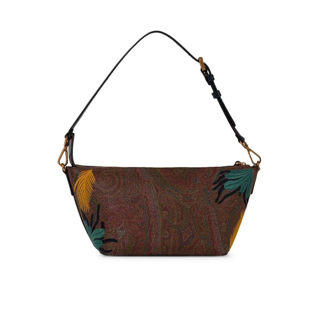 Etro ETRO Arnica Embroidery Brown Shoulder Bag New Size ONE SIZE - 2 Thumbnail