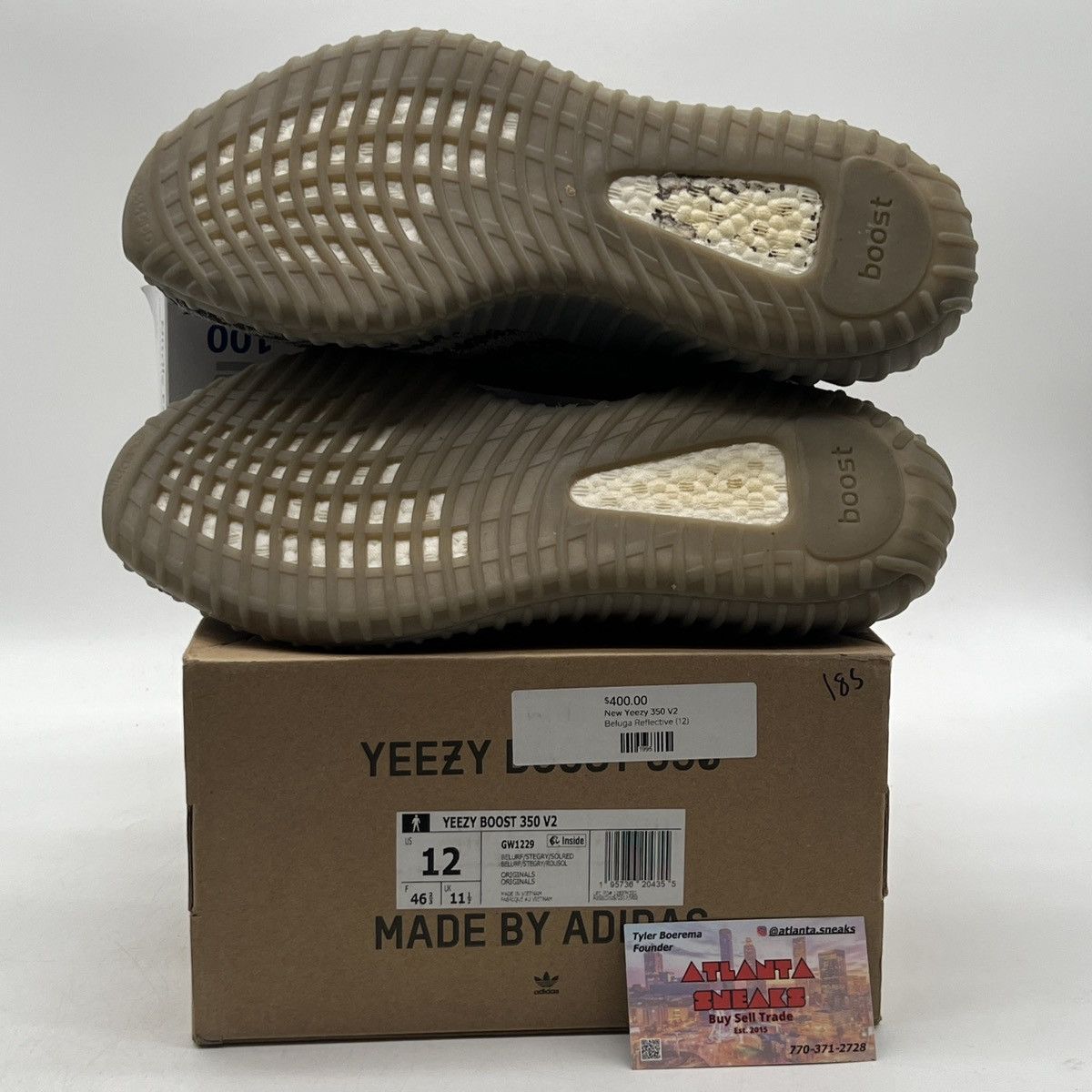 Adidas Yeezy boost 350 beluga reflective Size US 12 / EU 45 - 7 Thumbnail
