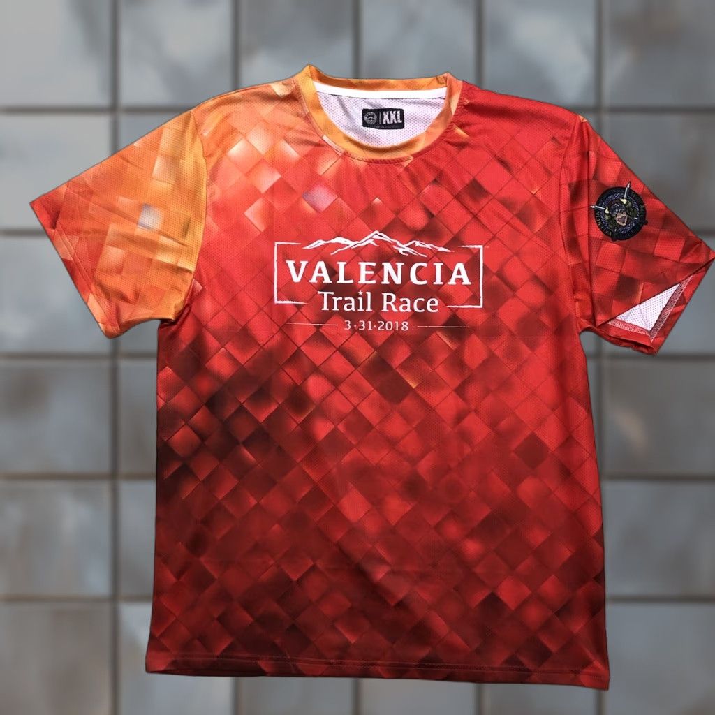 Vintage Valencia Trail Race 2018 Runner Shirt Mens Size XXL Sublimated Lightweight Size US XXL / EU 58 / 5 - 1 Thumbnail