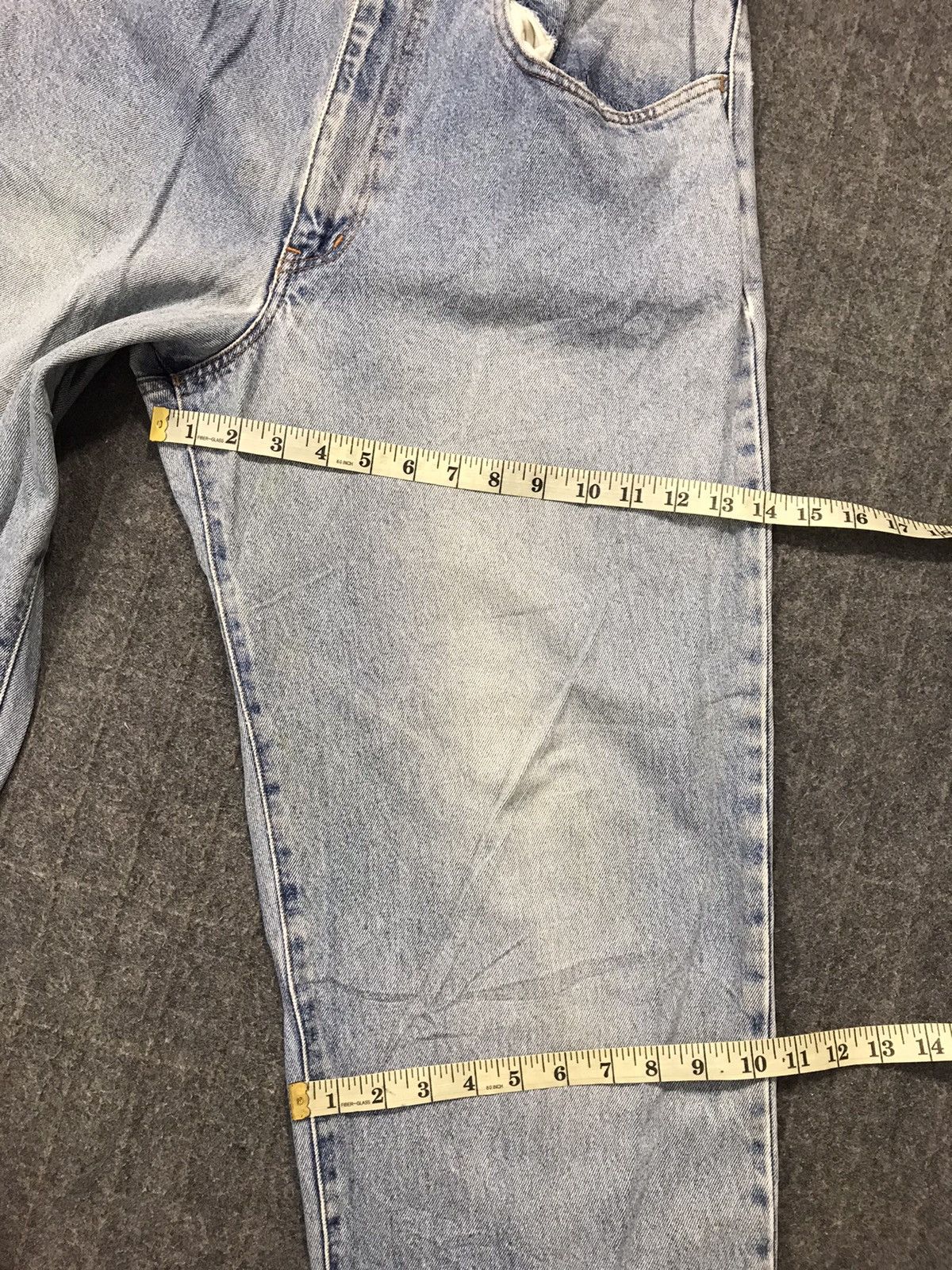 Alien Workshop Alien Beschwa Faded Indigo Denim Baggy Buttonfly Size 32 Size US 30 / EU 46 - 13 Thumbnail