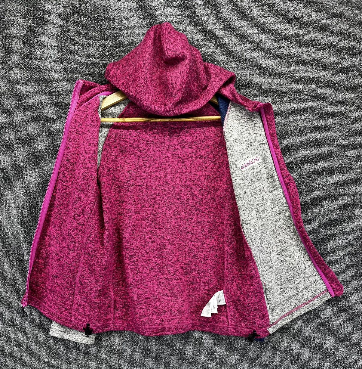 Columbia Columbia Fleece Hooded Rare Multicolor Zip Up Jacket Size S / US 4 / IT 40 - 5 Thumbnail