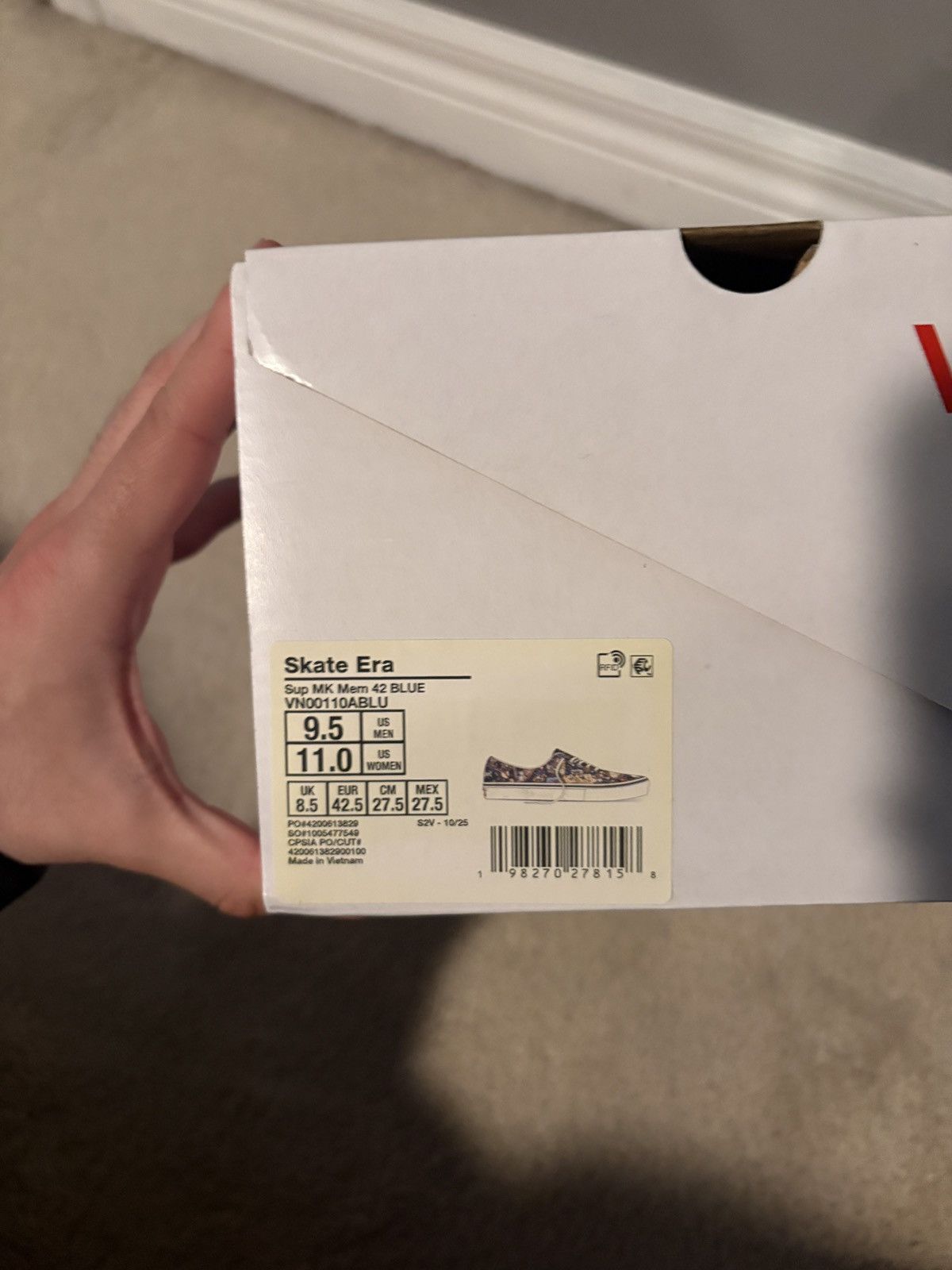 Supreme × Vans Supreme Mike Kelly Size US 9.5 / EU 42-43 - 7 Thumbnail