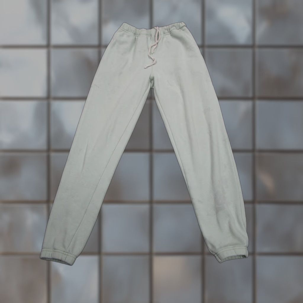 Vintage Cbonz Sweatpants Womens Medium Mint Green Fleece Take A Hike Embroidered Size 32" / US 10 / IT 46 - 1 Thumbnail