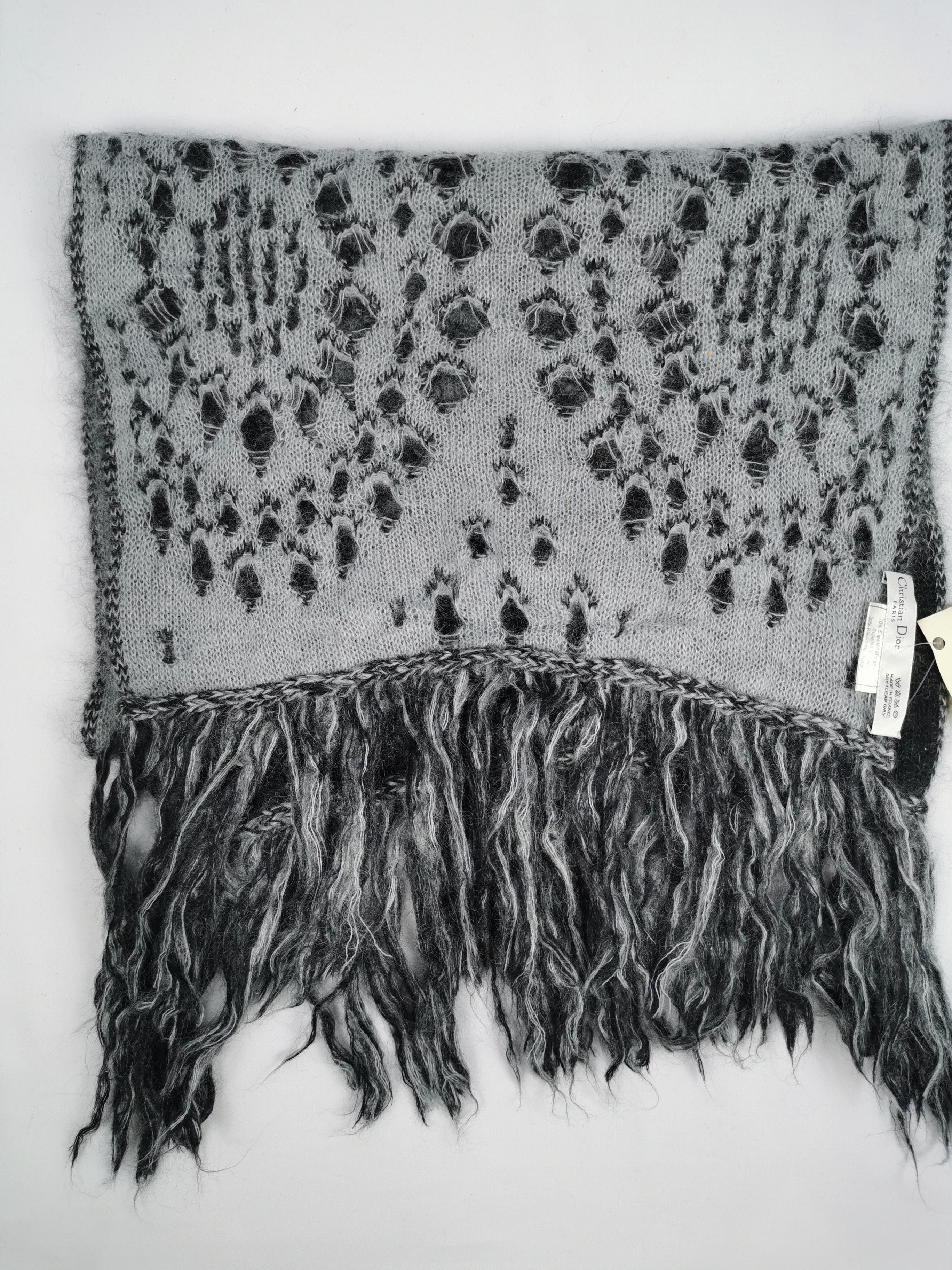 Christian Dior Monsieur Christian Dior scarf mohair Size ONE SIZE - 2 Thumbnail