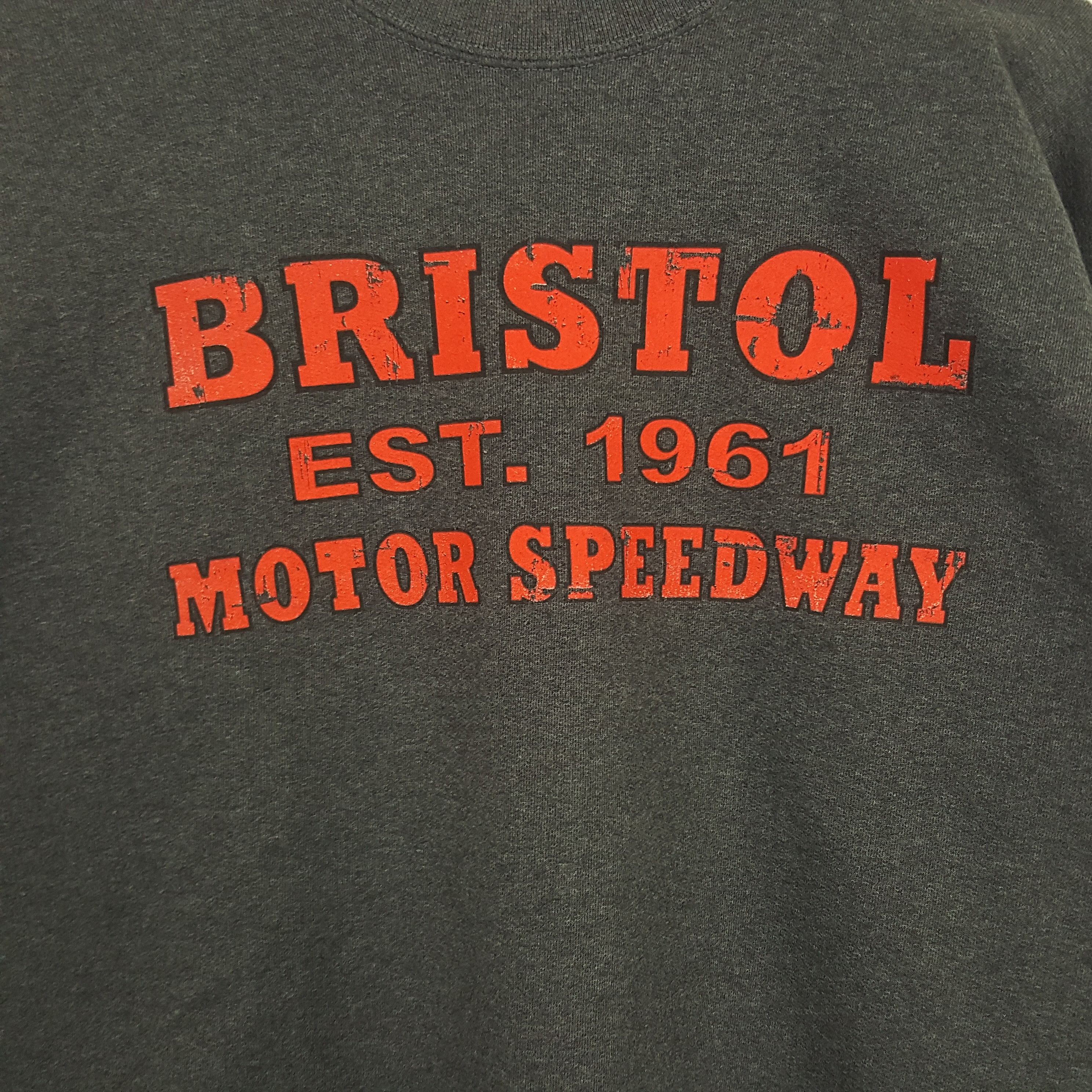 Vintage Vintage Bristol Motor Speedway Promo Sweatshirt Size US M / EU 48-50 / 2 - 2 Thumbnail
