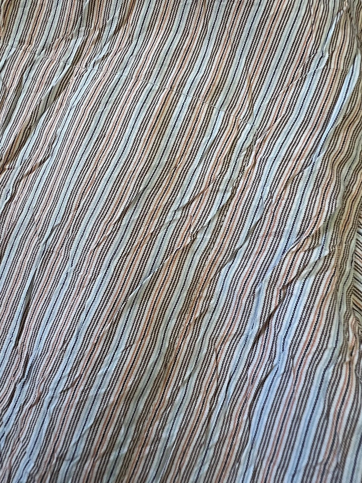 Issey Miyake Issey Miyake Main Line Wrinkle Processed Stripe Button Shirt Size US XL / EU 56 / 4 - 10 Thumbnail
