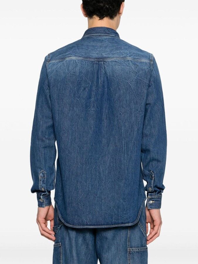 Acne Studios 48/M - Vintage Wash - Ansel Denim Shirt Size US M / EU 48-50 / 2 - 5 Thumbnail
