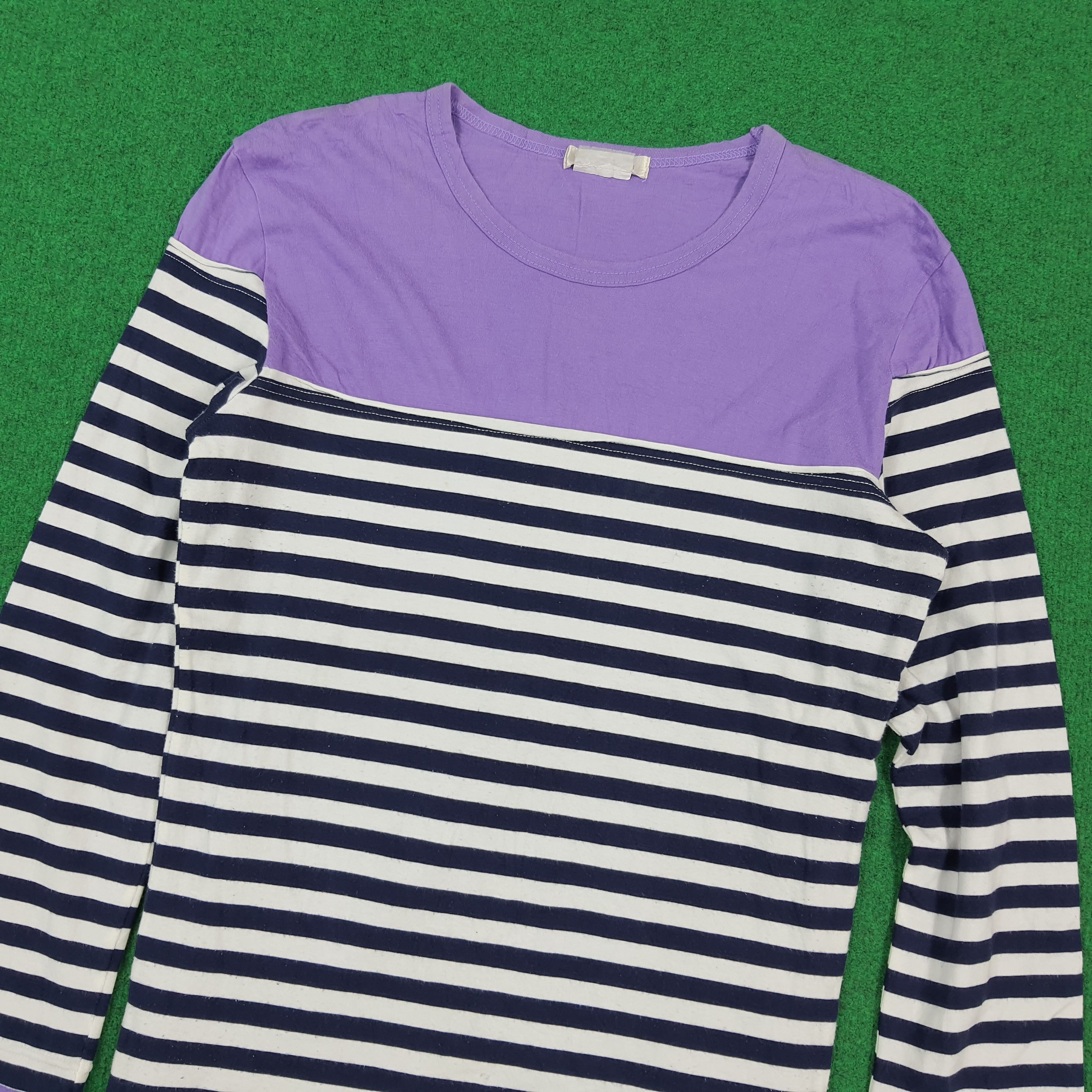 Comme des Garcons Vintage Comme Des Garcons Striped Layered Shirt C301N26 Size S / US 4 / IT 40 - 2 Thumbnail