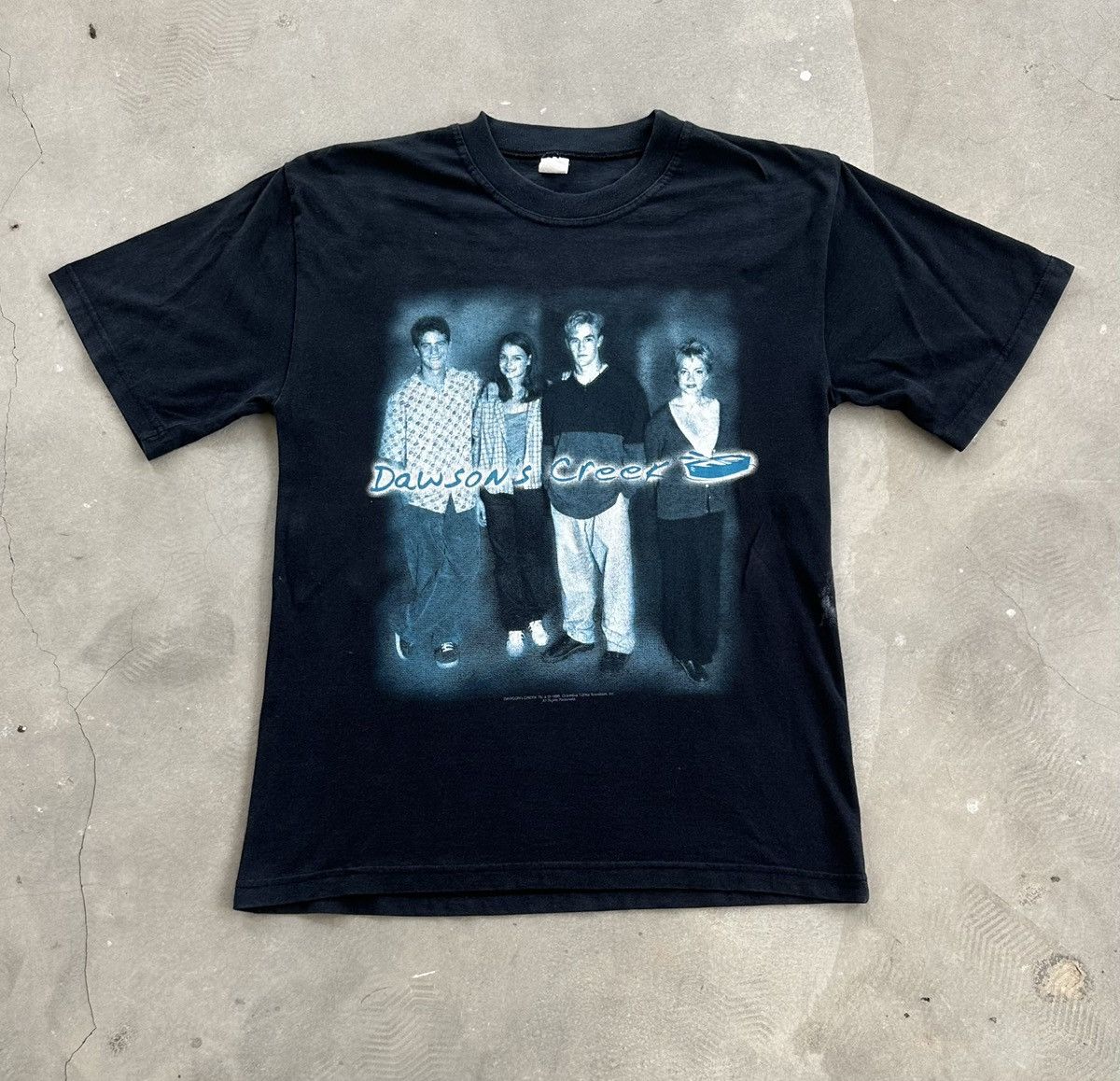 Vintage VINTAGE 1999 DAWSONS CREEK PROMO TEE Size US M / EU 48-50 / 2 - 1 Thumbnail