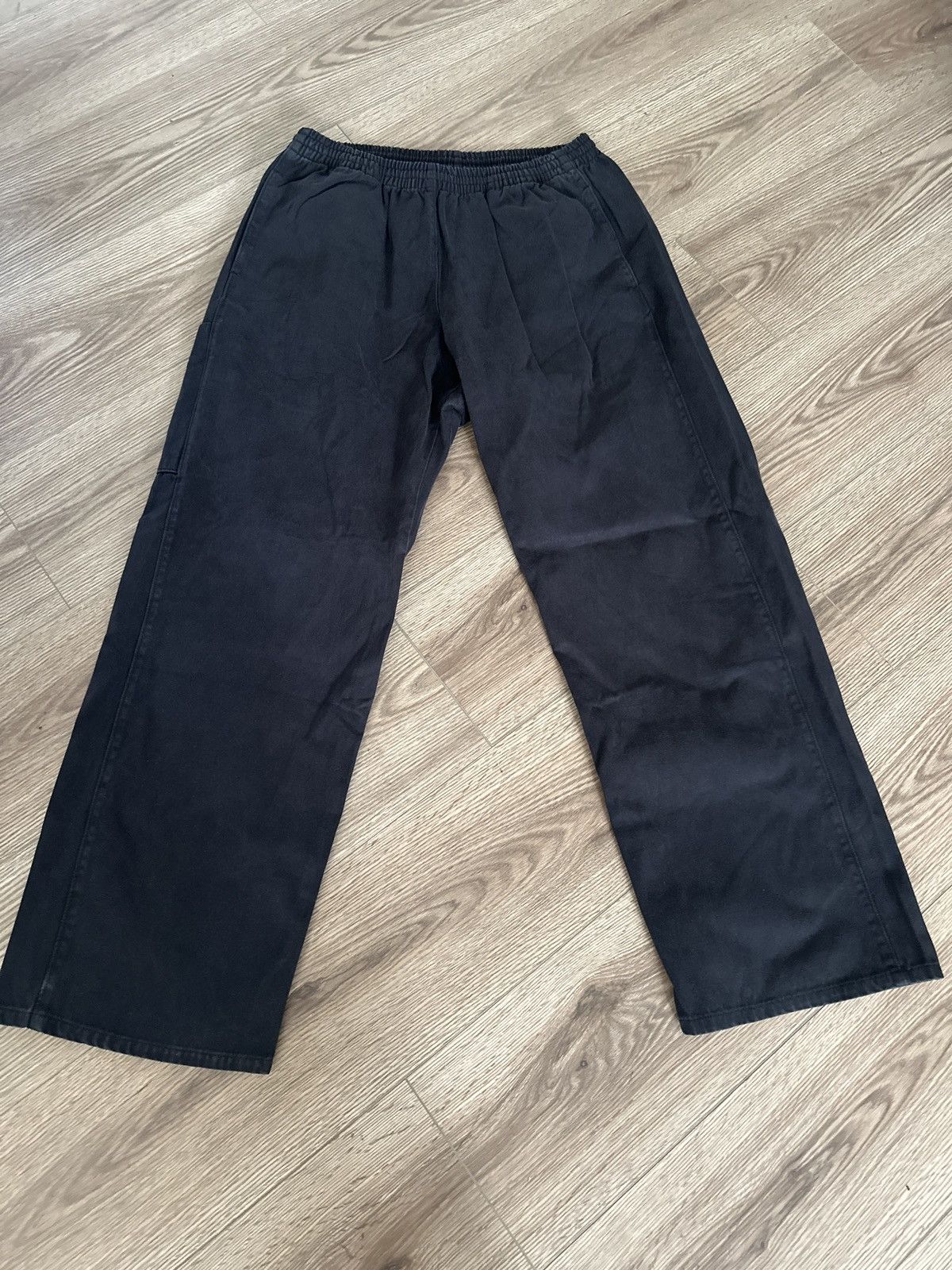 Gap Yeezy Gap Sateen Cargo Pants Sateen Black Size US 36 / EU 52 - 1 Thumbnail