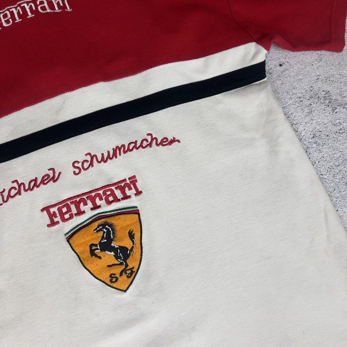 Ferrari Ferrari Polo Men's Size S Cotton Short Sleeve Racing Y2K 90s Size US S / EU 44-46 / 1 - 20 Thumbnail