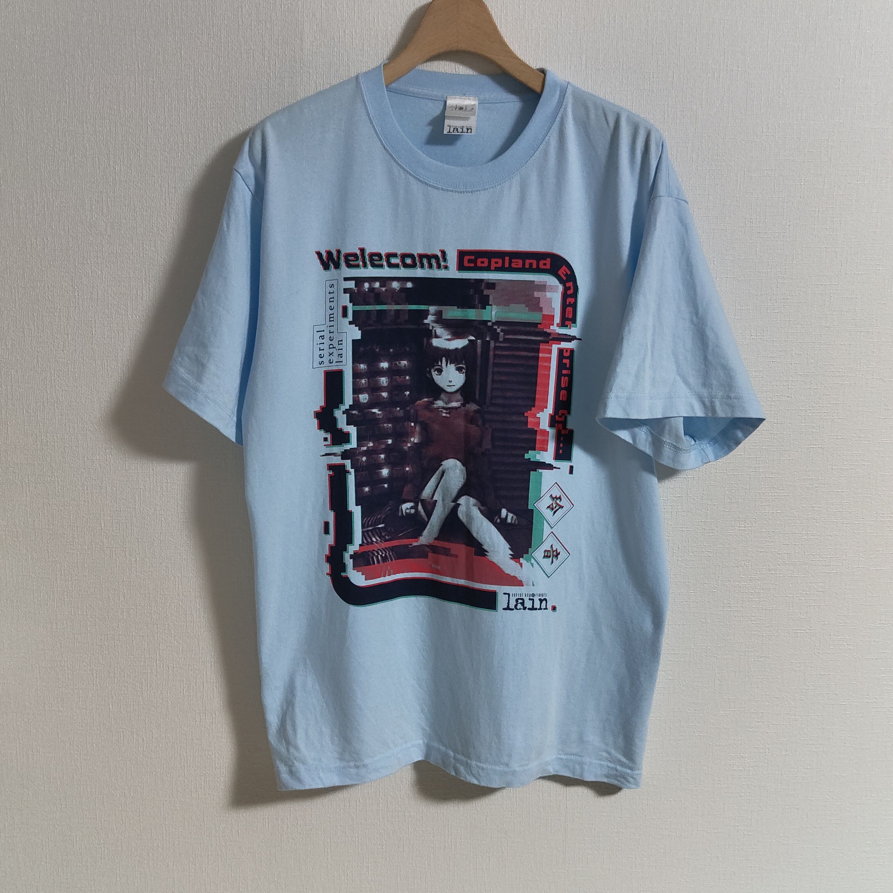 Anime × Japanese Brand serial experiments lain × otooto22 Size US L / EU 52-54 / 3 - 3 Thumbnail