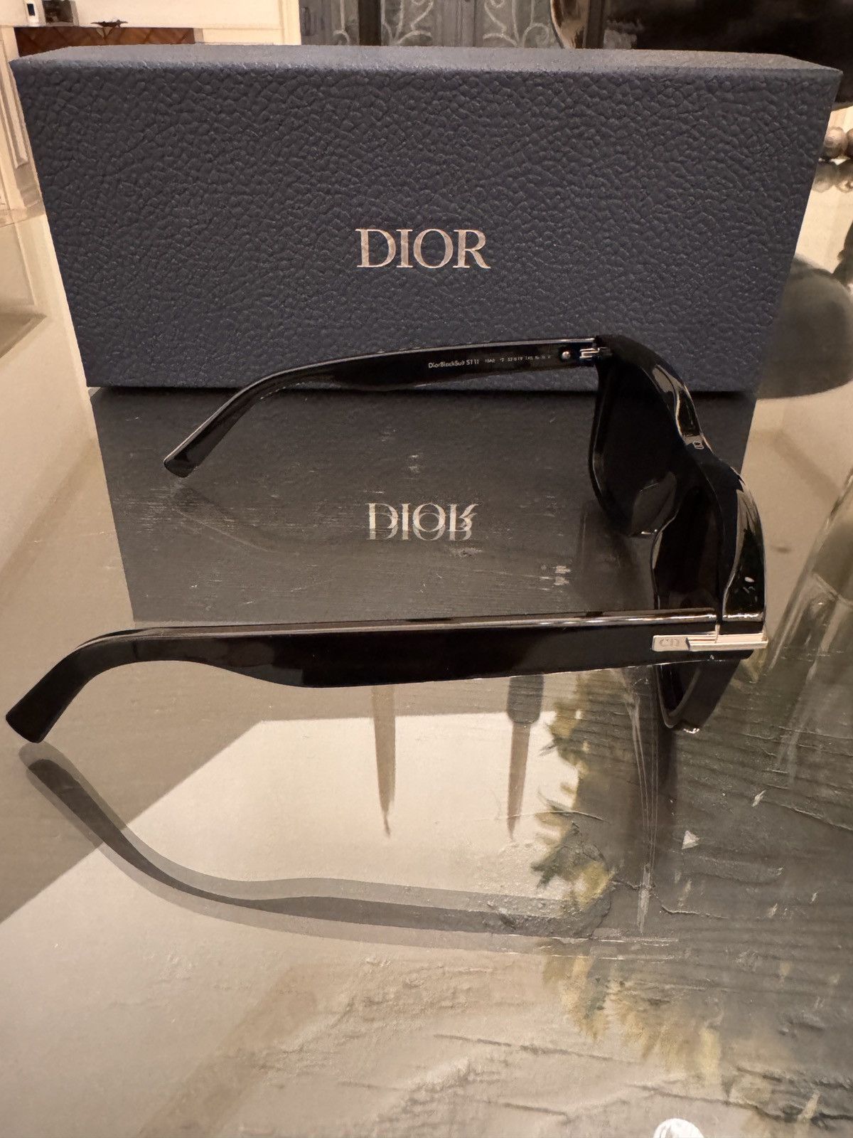 Dior DiorBlackSuit S11I Men’s Sunglasses Size ONE SIZE - 5 Thumbnail