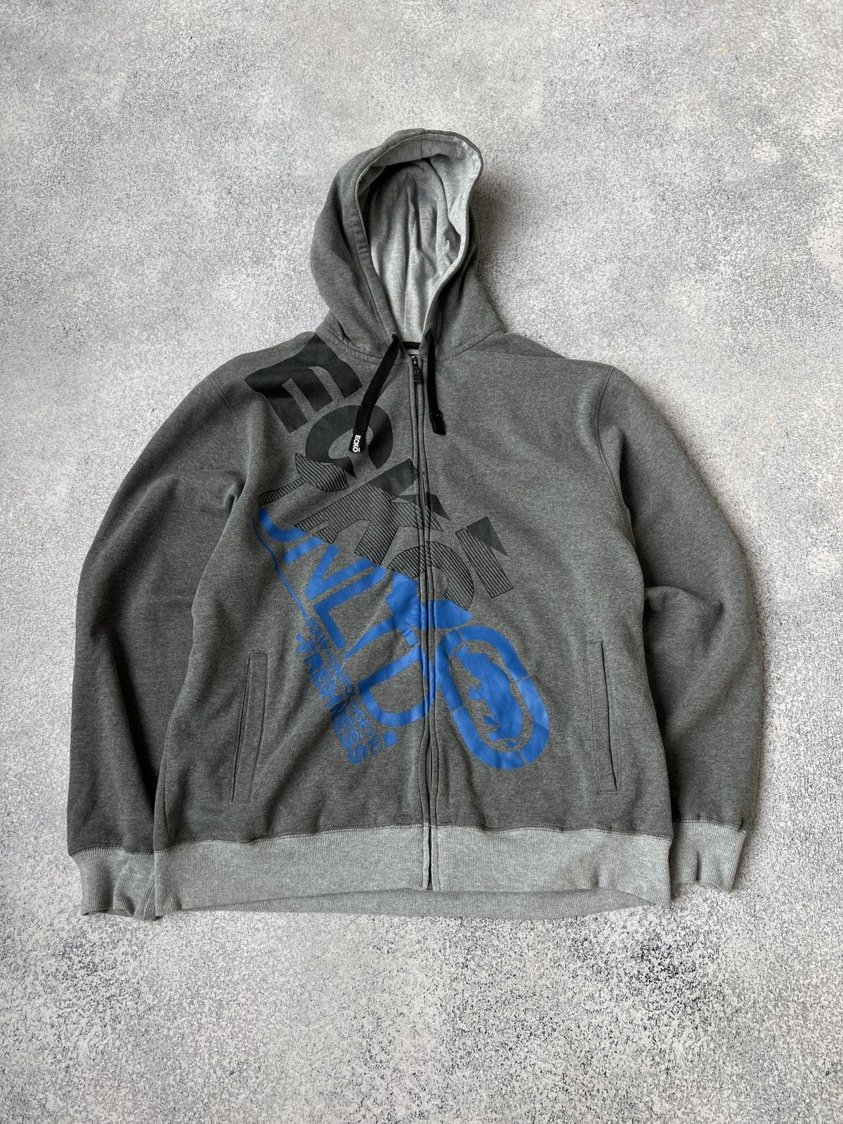 Ecko Unltd. × Vintage Vintage Ecko Unltd Big logo zip hoodie rap sk8 style Size US XL / EU 56 / 4 - 5 Thumbnail