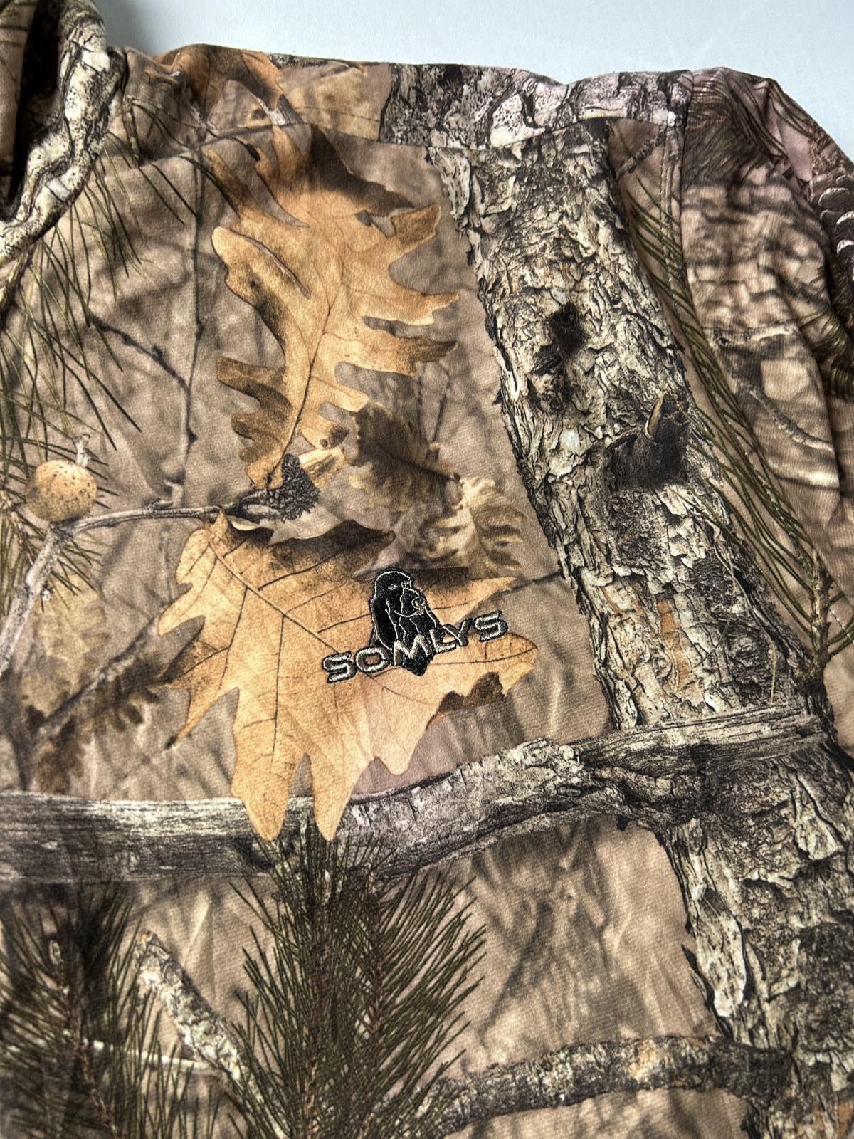 Realtree Reversible Khaki Fleece & RealTree Camo Track Jacket Hunting Size US XL / EU 56 / 4 - 5 Thumbnail