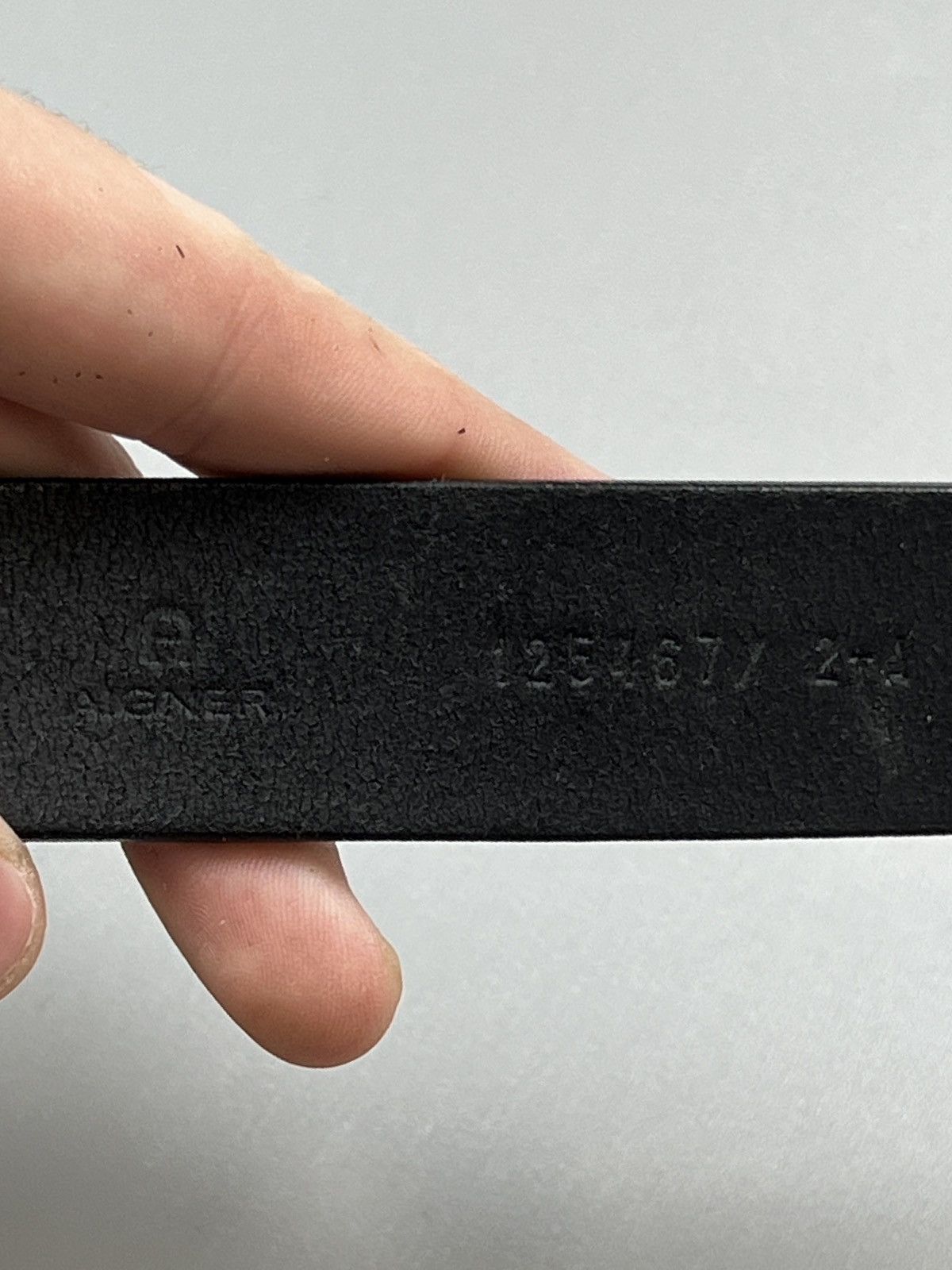 Etienne Aigner Etienne Aigner Black Leather Formal Belt (Y0609) Size ONE SIZE - 6 Thumbnail