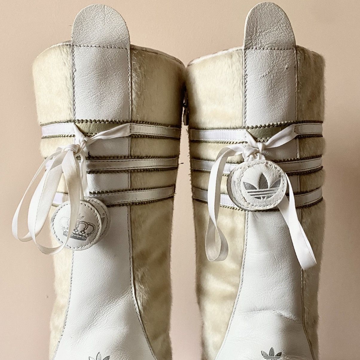 Adidas Adidas Missy Elliott Fur Leather Moto Boxing Shoes Boots Y2K Size US 9 / IT 39 - 7 Thumbnail