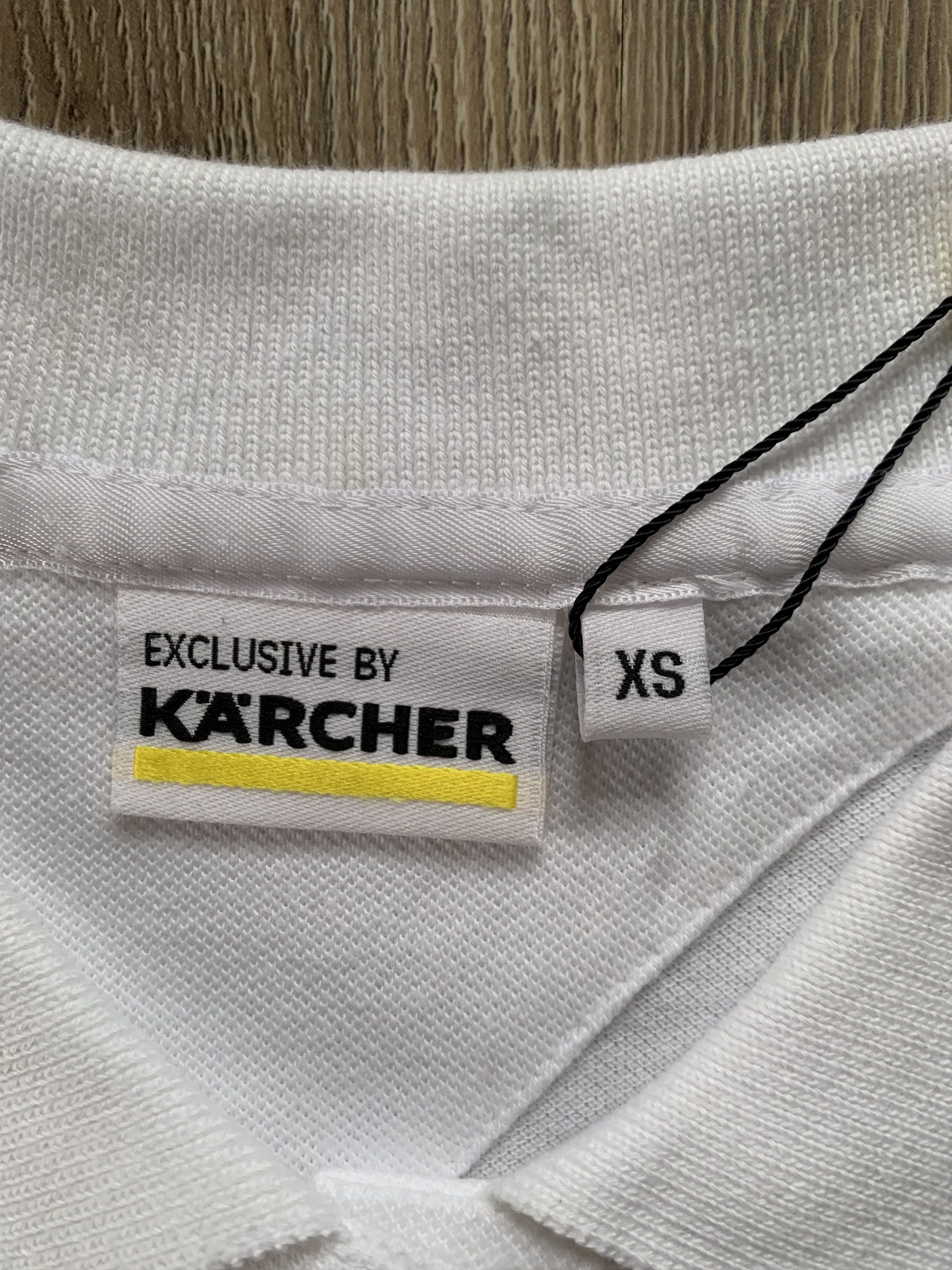 Other Kärcher Exclusive White Cotton Polo T-Shirt Size XS / US 0-2 / IT 36-38 - 5 Thumbnail