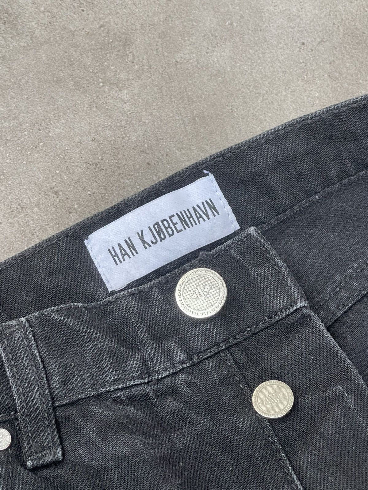 Han Kjobenhavn !DS! FW22 Han Kjobenhavn Tribal Baggy Distressed Denim Pants Size US 32 / EU 48 - 22 Thumbnail