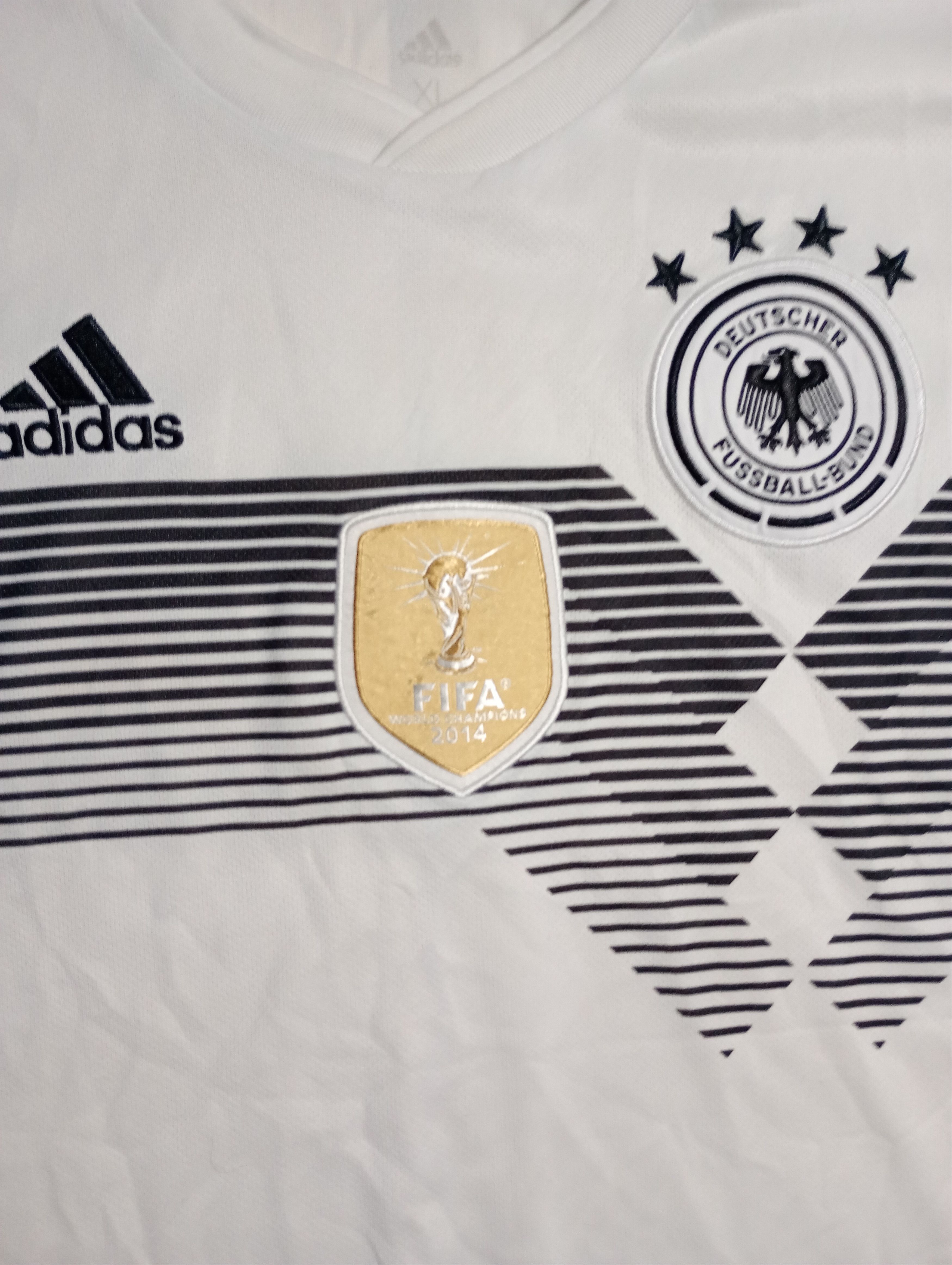 Adidas Adidas Germany Home Jersey 2017-2018 Size US XL / EU 56 / 4 - 6 Thumbnail