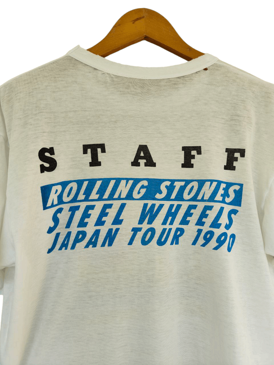Vintage Rare Vtg 90 Staff Rolling Stones Steel Wheel Size US M / EU 48-50 / 2 - 4 Thumbnail