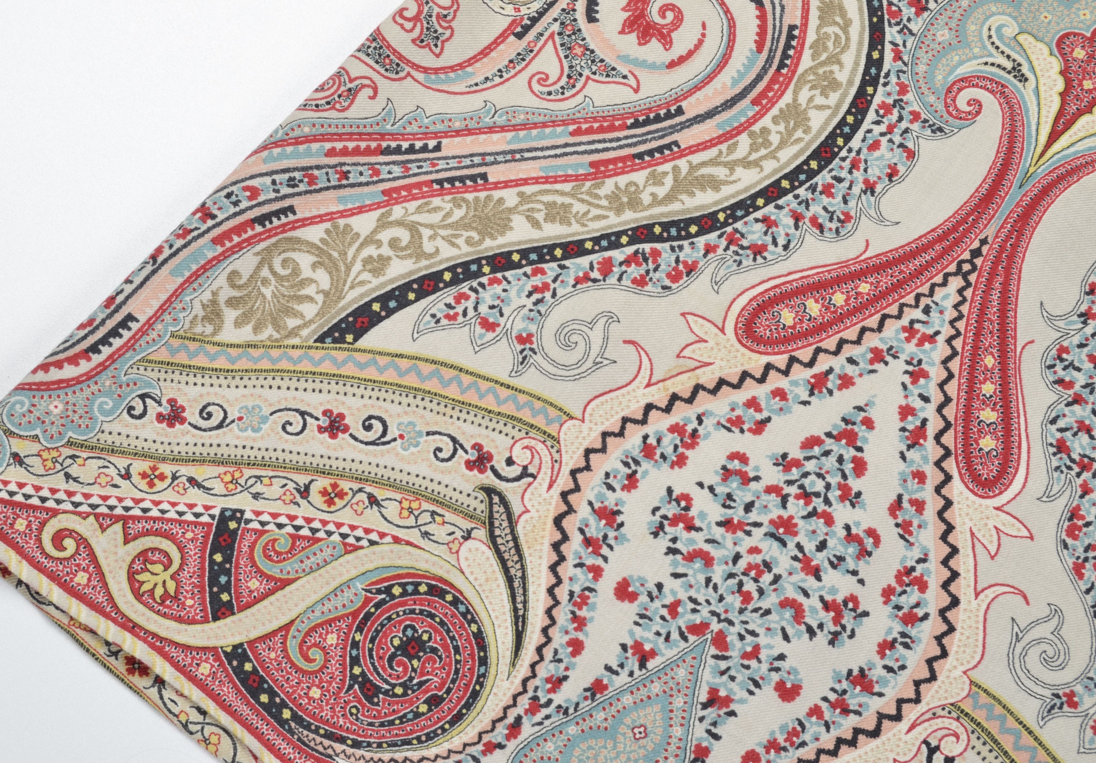 Etro Etro Milano Wool Silk Paisley Boho Knee Length Skirt Size 30" / US 8 / IT 44 - 6 Thumbnail