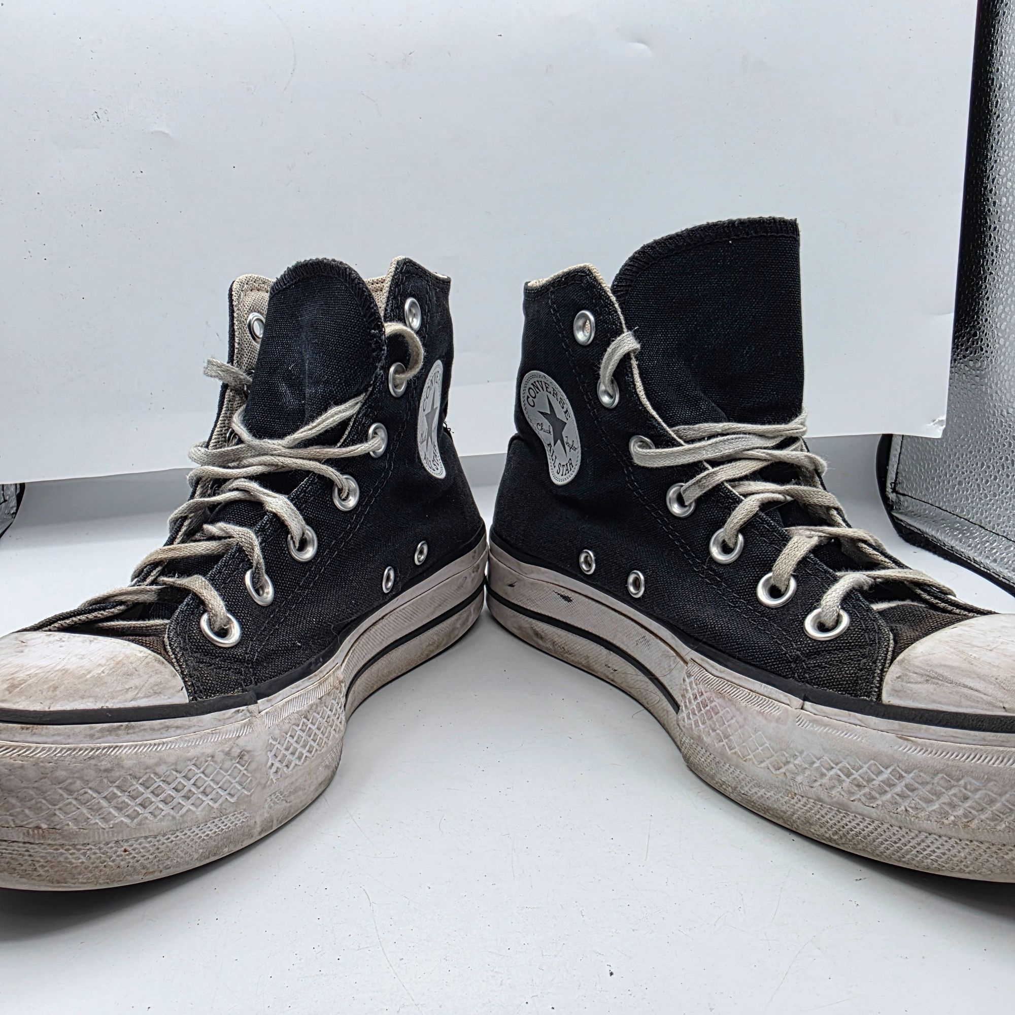 Converse Converse Chuck Taylor All Star Lift High Womens Size 7 Black Size US 7 / IT 37 - 3 Thumbnail