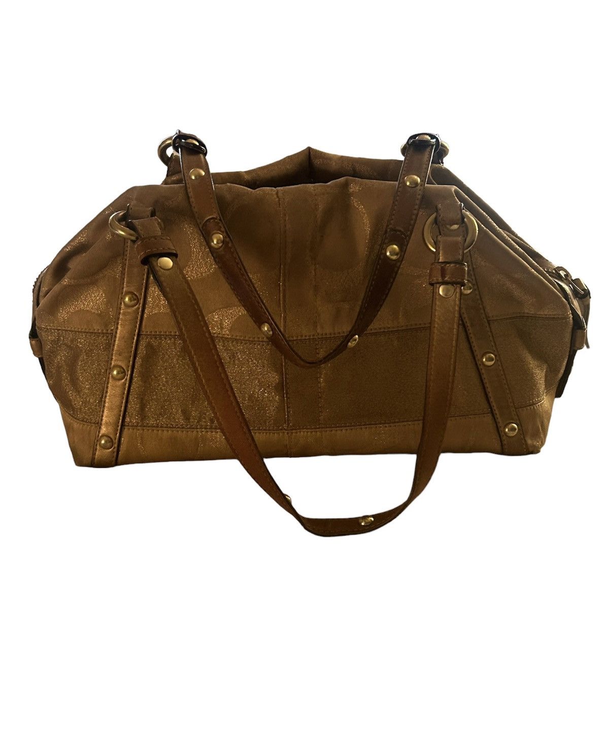 Coach Gold Coach handbag Size ONE SIZE - 2 Thumbnail
