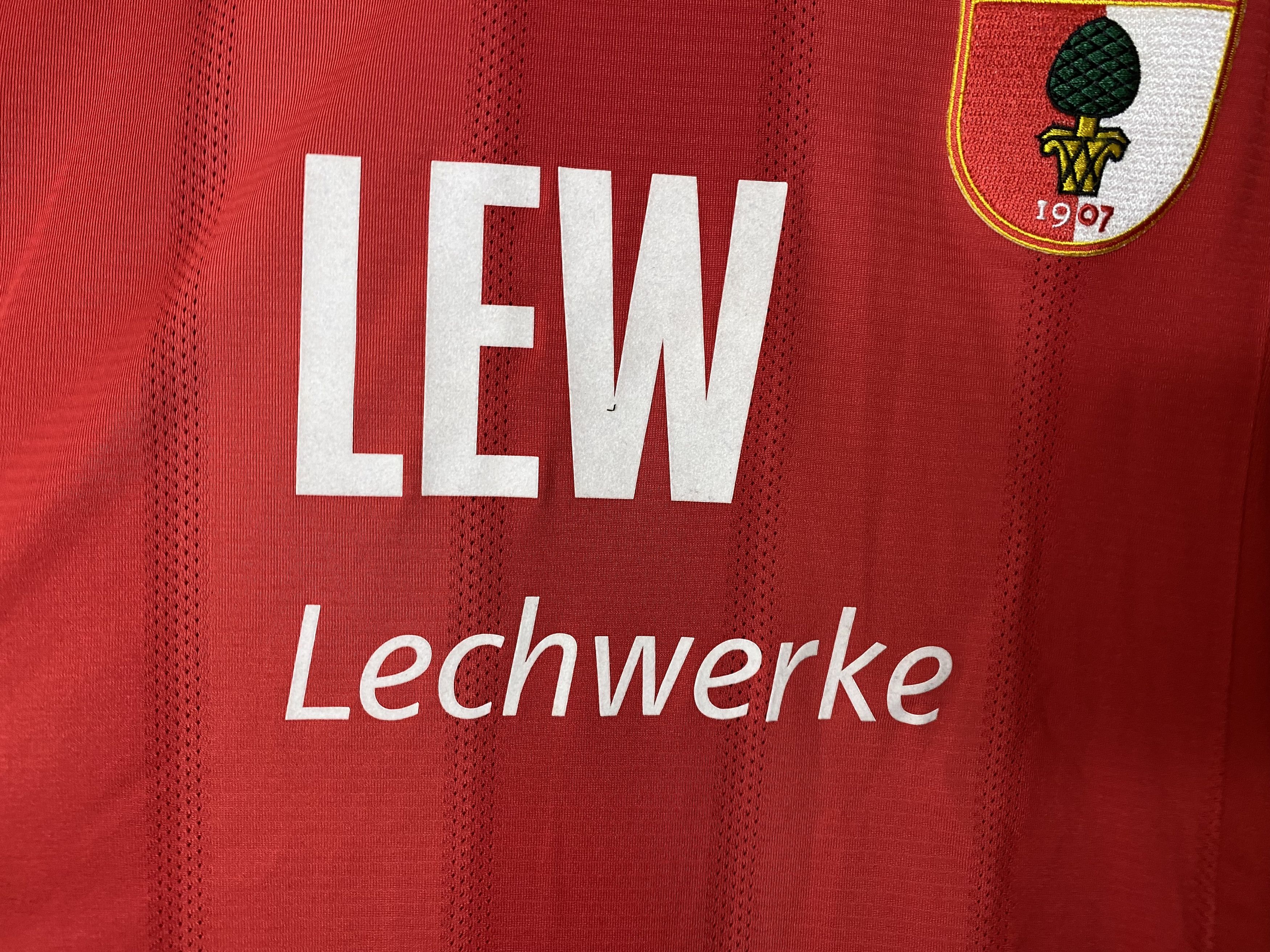 UEFA FC AUGSBURG 2011 2012 AWAY FOOTBALL SHIRT SOCCER JERSEY JAKO Size US XL / EU 56 / 4 - 5 Thumbnail