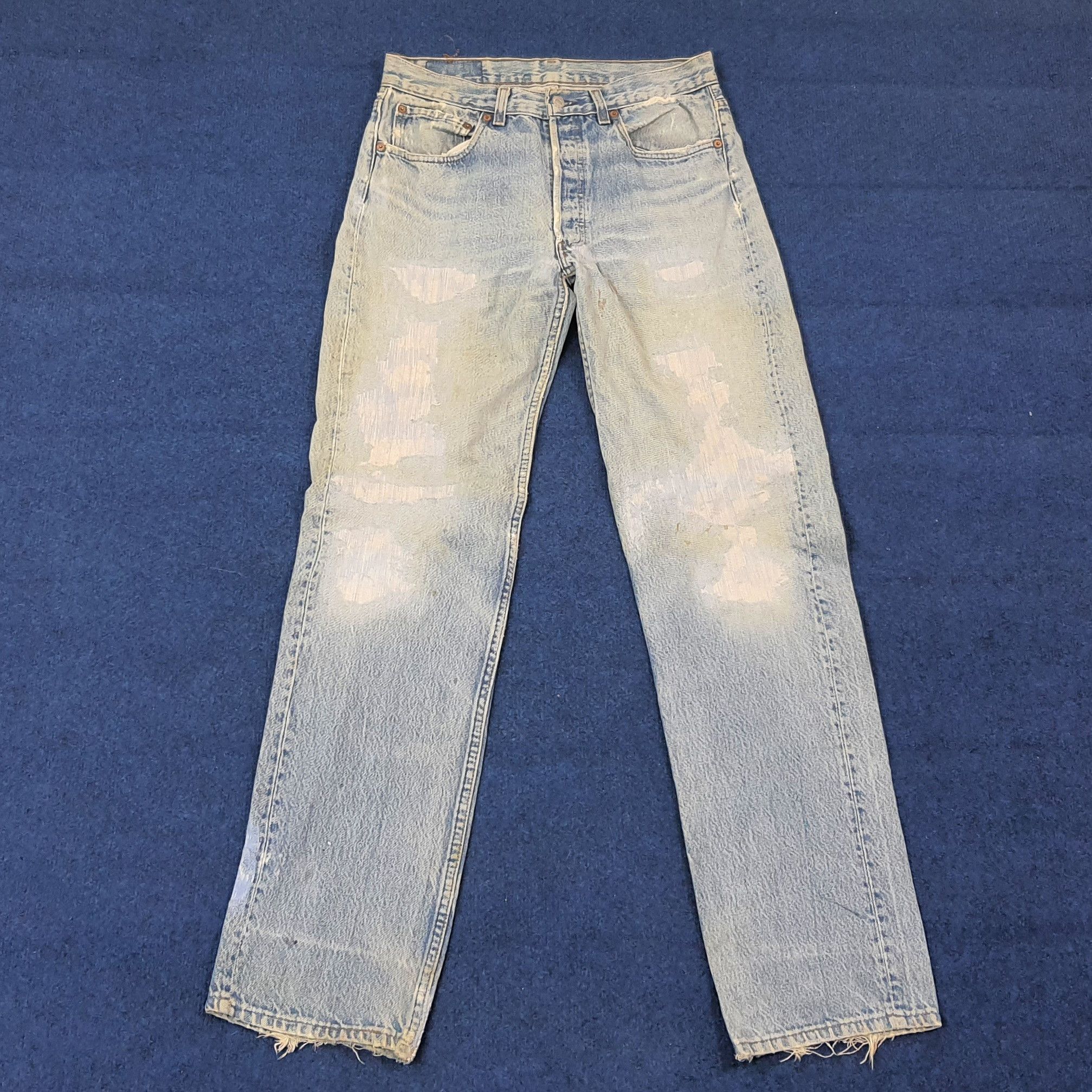 Levi's Vintage Levi's 501 Rework Denim Jeans C228N23 Size US 30 / EU 46 - 1 Thumbnail
